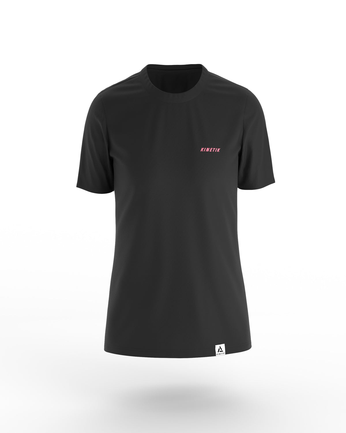 VEKTRA WOMEN BLACK - - women's short-sleeve trail running jersey - kinetik-adrenalink