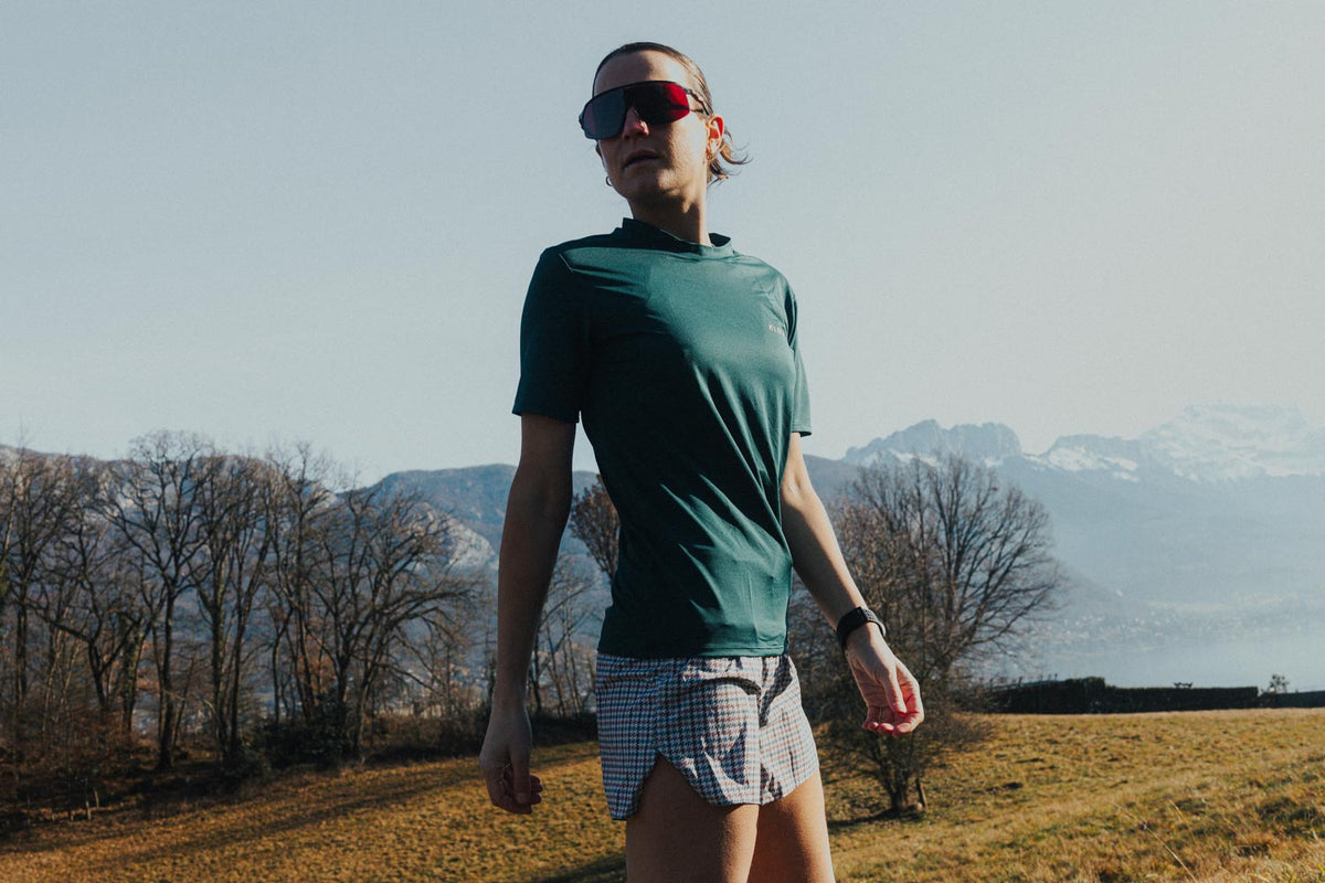 VEKTRA WOMEN GREEN - Maillots trail-running - 2 - kinetik-adrenalink