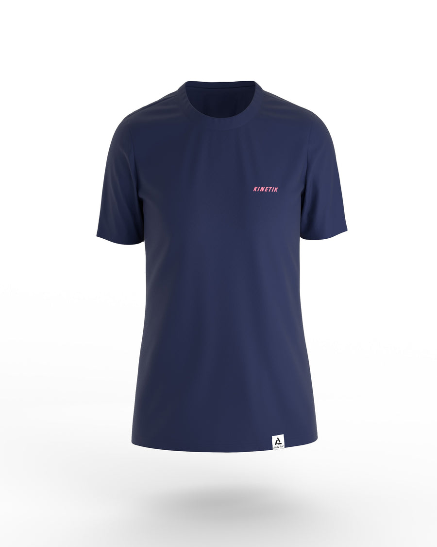 VEKTRA WOMEN NAVY - Maillots trail-running - 2 - kinetik-adrenalink