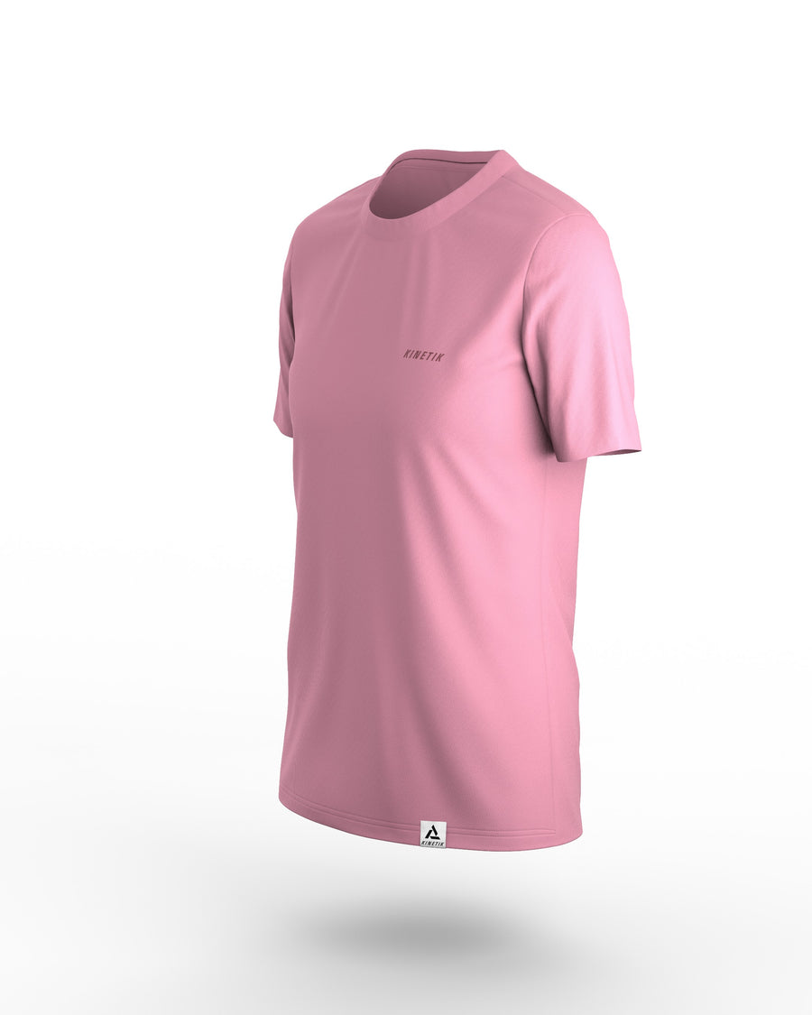 VEKTRA Women Pink short-sleeve trail-running jersey - kinetik-adrenalink