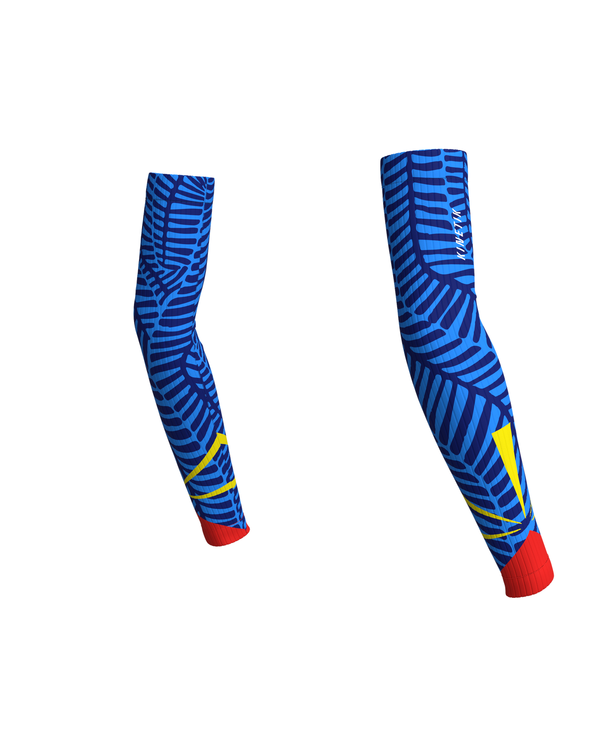 ARMWARMERS ILE DE LA REUNION FLAG - Manchettes trail-running - 7 - kinetik-adrenalink