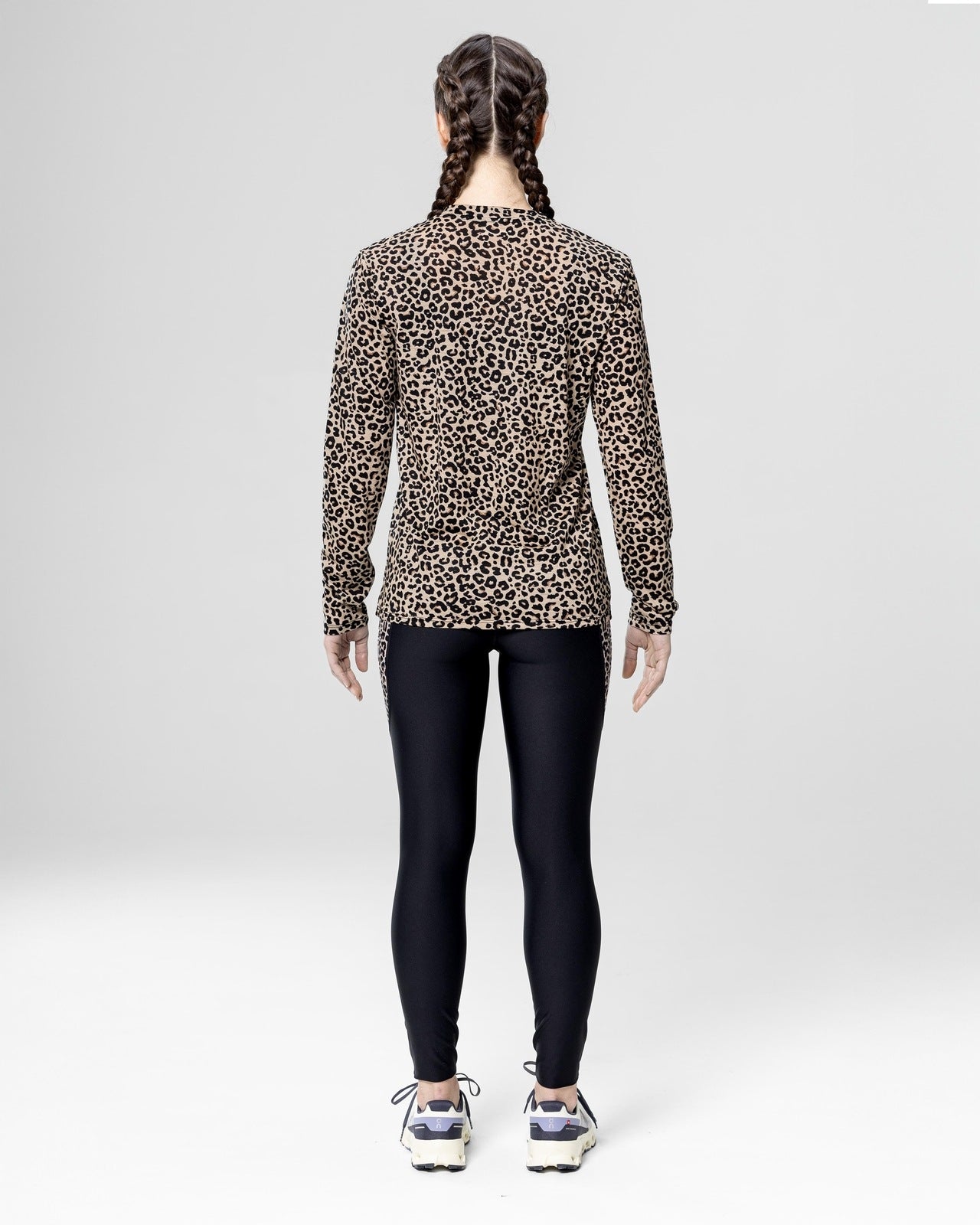 MERINOWOOL WOMEN BASLAYER LEOPARD