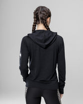 MERINOWOOL WOMEN BASLAYER HOODY NAVY