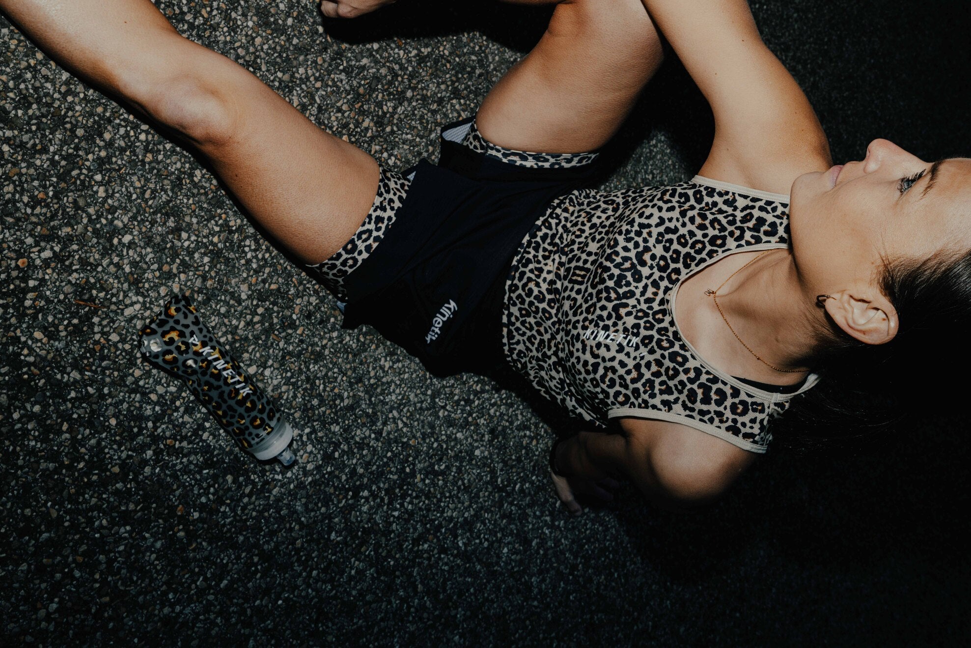 MAVRIK LEOPARD CROP TOP