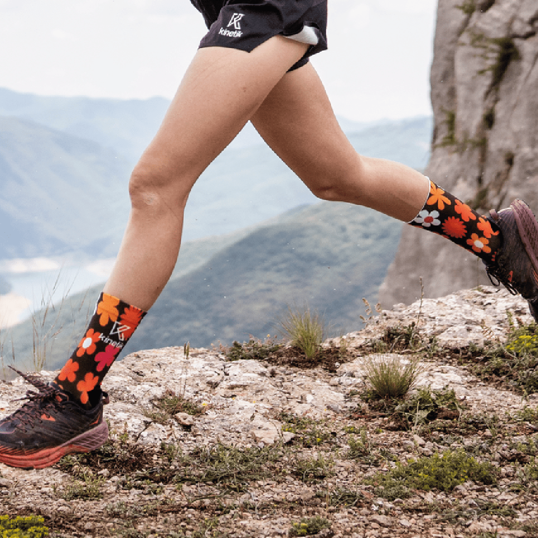 Chaussette discount haute trail
