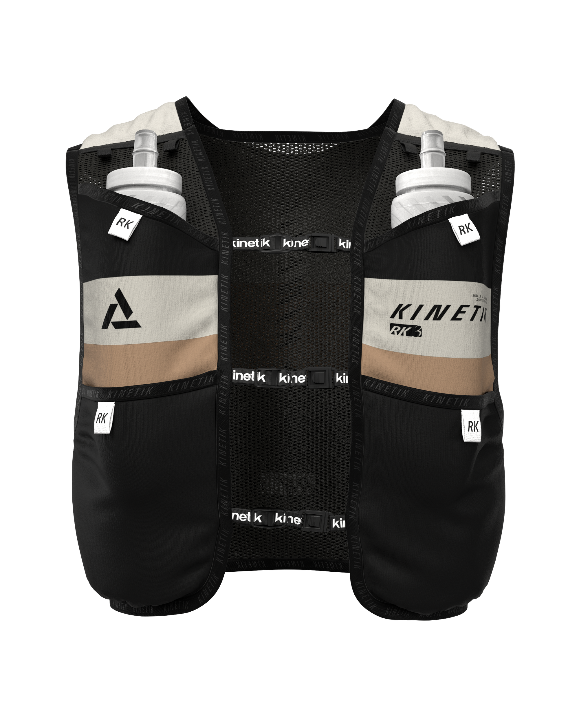 SAC RK3 MACADAMIA - Sacs Hydratation - sac d'hydratation trail-running homme femme - kinetik-adrenalink