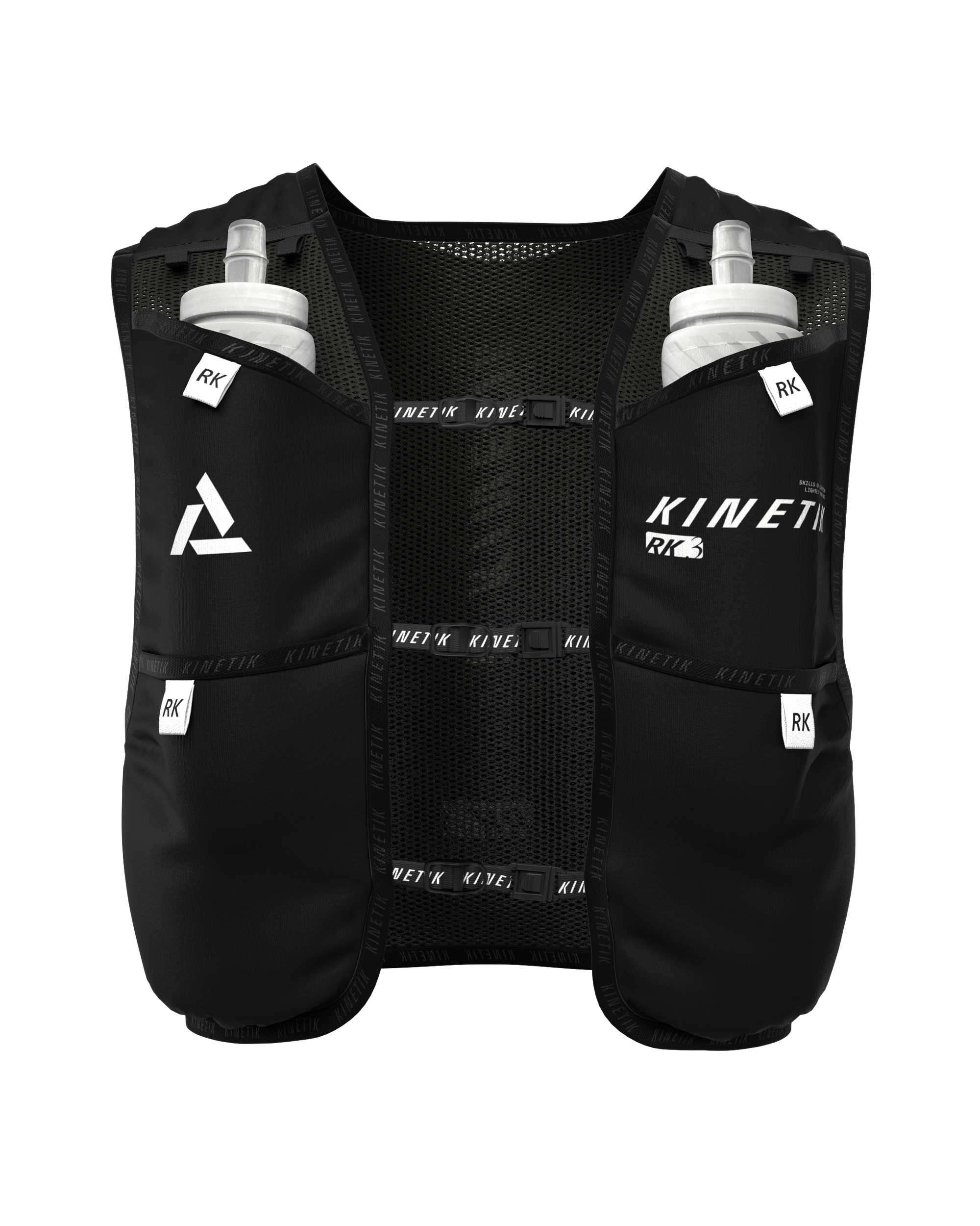 SAC RK3 BLACK BEAUTY - Sacs Hydratation - sac d'hydratation trail-running homme femme - kinetik-adrenalink