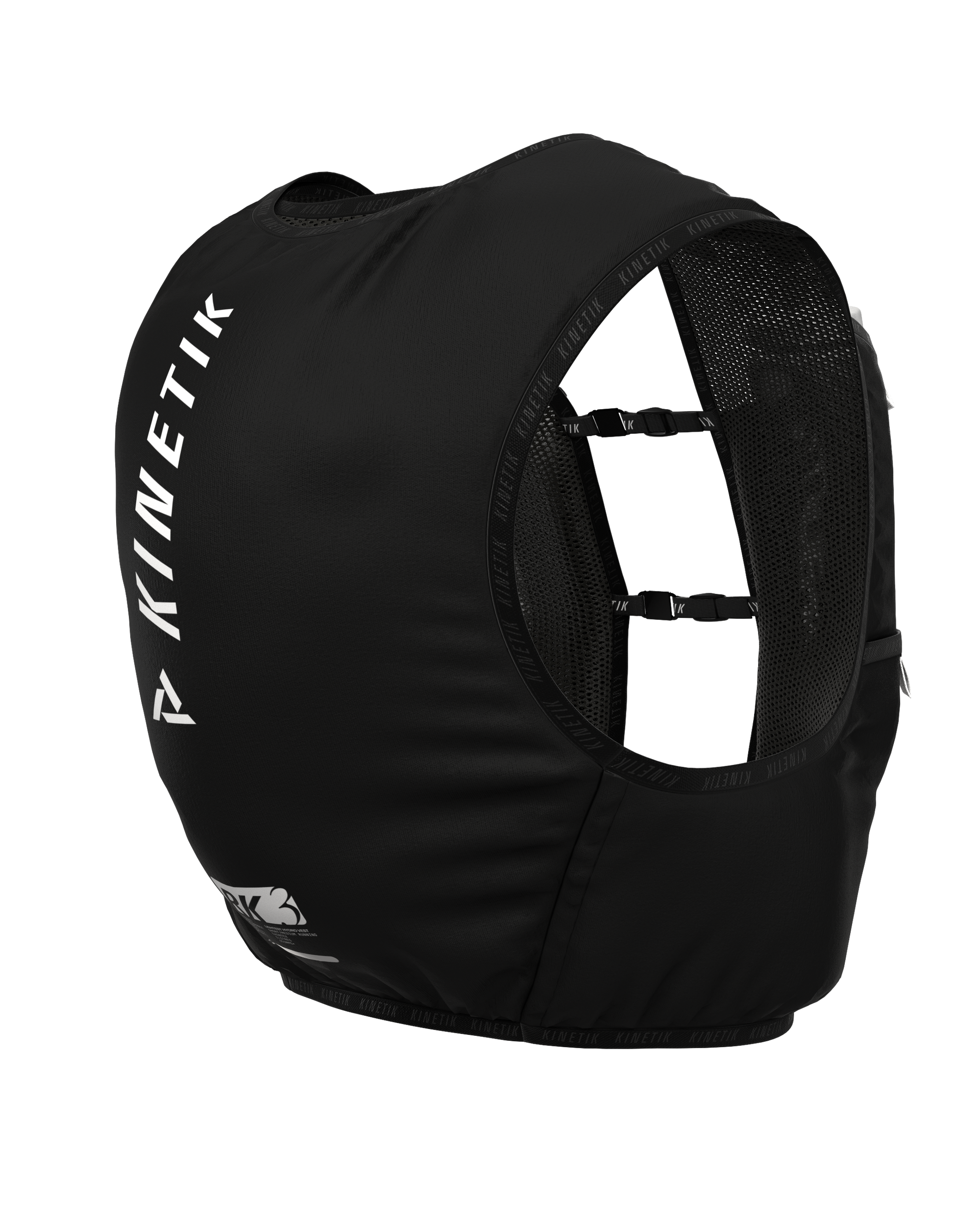 SAC RK3 BLACK BEAUTY - Sacs Hydratation - sac d'hydratation trail-running homme femme - kinetik-adrenalink
