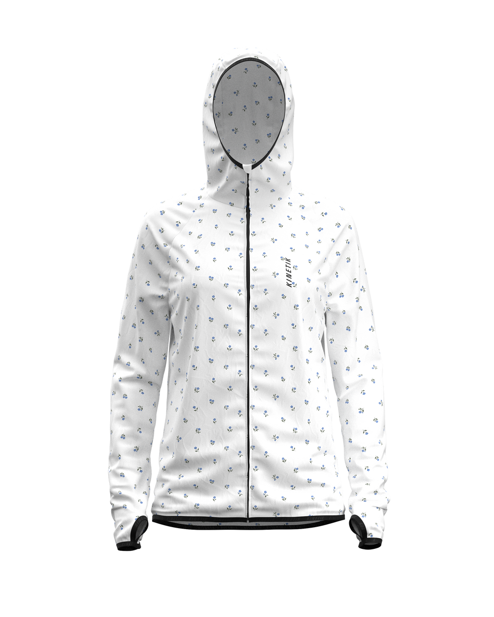 JACKET WOMEN SPEKTRAIL BLEUET - Vestes trail-running - 1 - kinetik-adrenalink