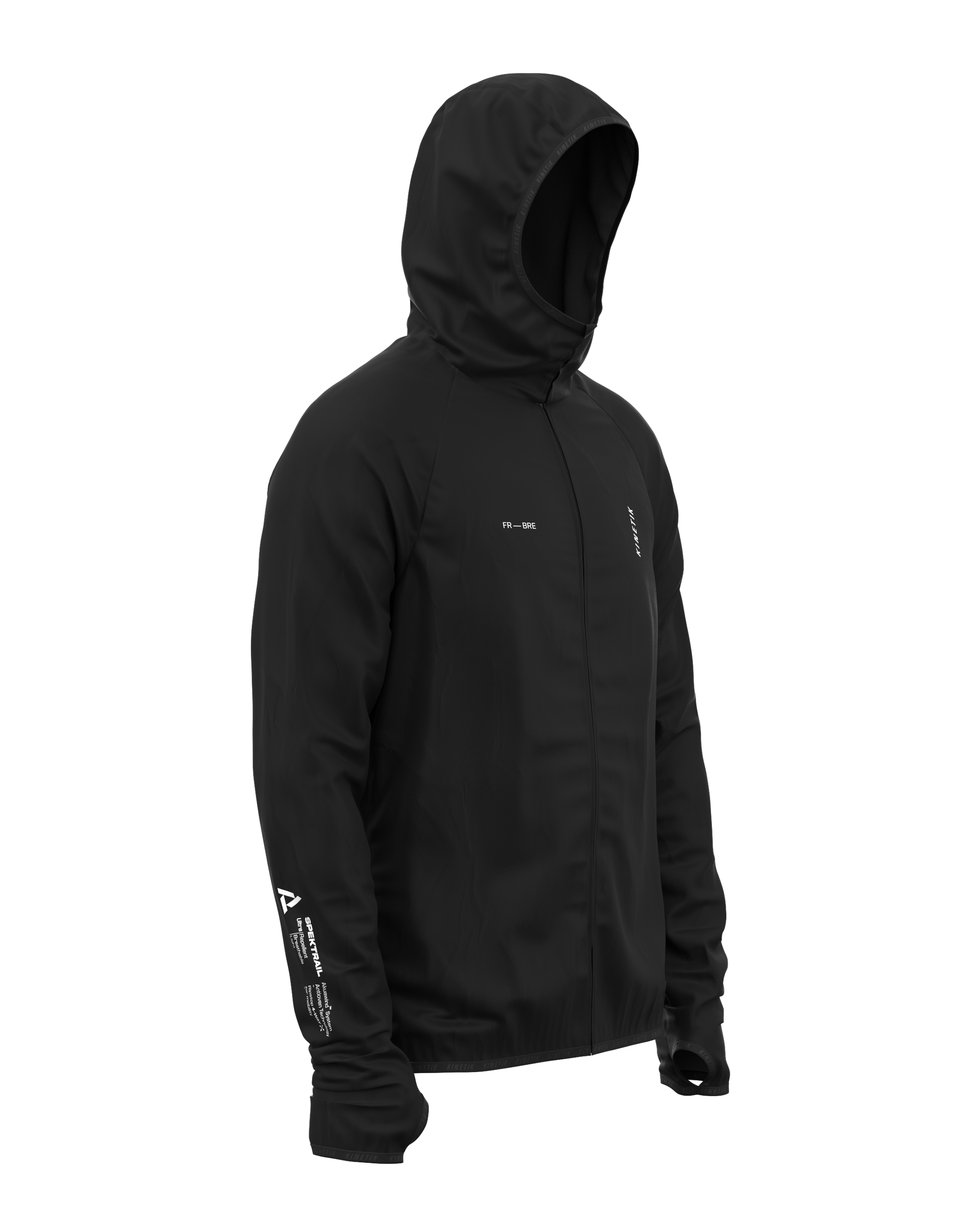 JACKET MEN SPEKTRAIL RDK BZH FLAG BLACK