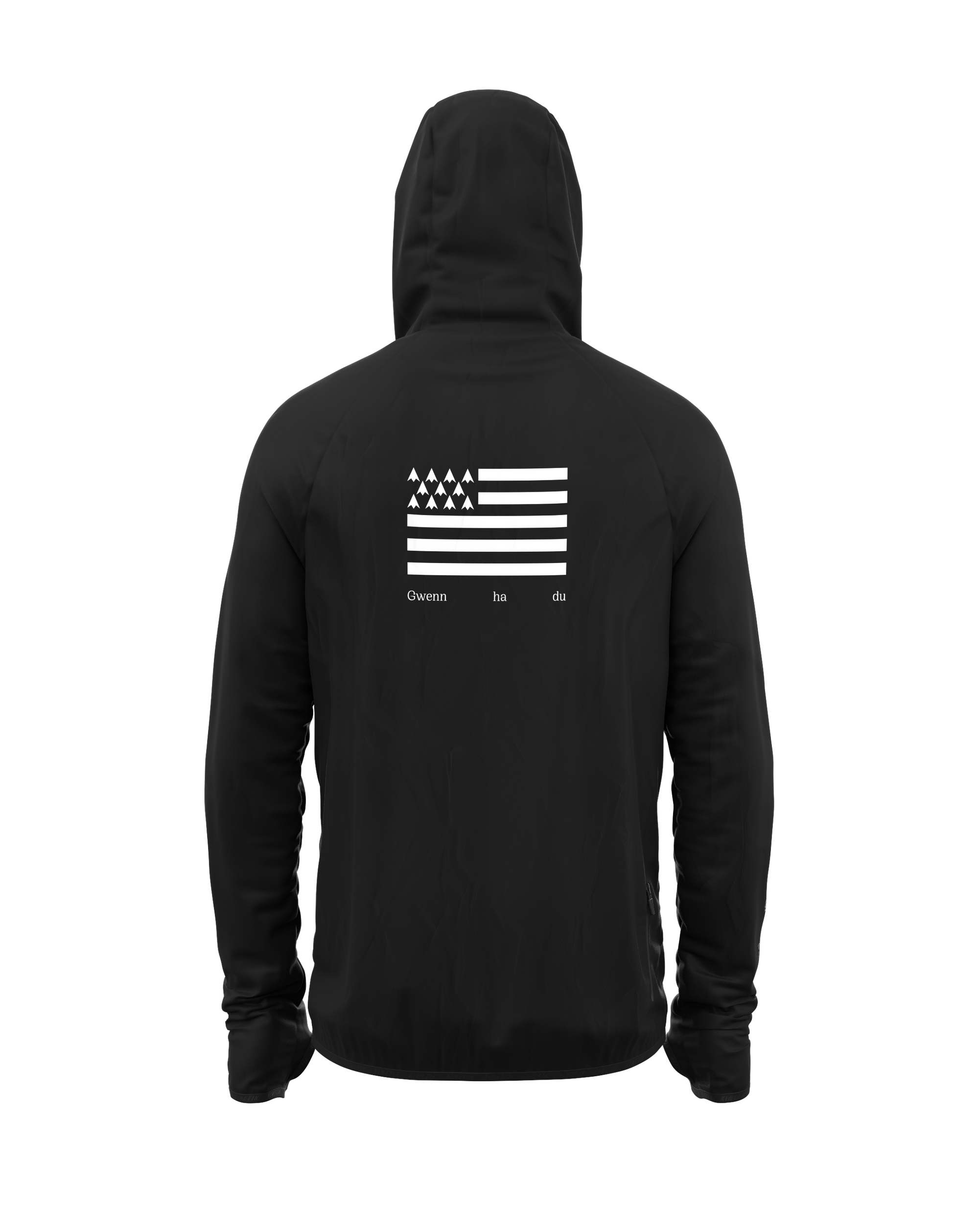 JACKET MEN SPEKTRAIL RDK BZH FLAG BLACK
