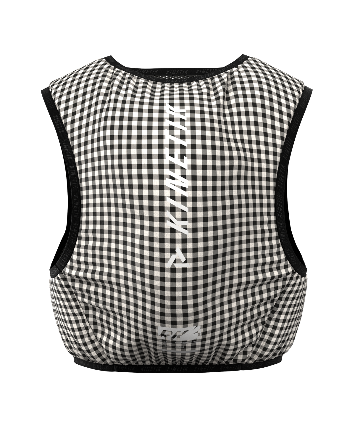 SAC RK3 VICHY VELOURS BLACK - Sacs Hydratation trail-running - 6 - kinetik-adrenalink