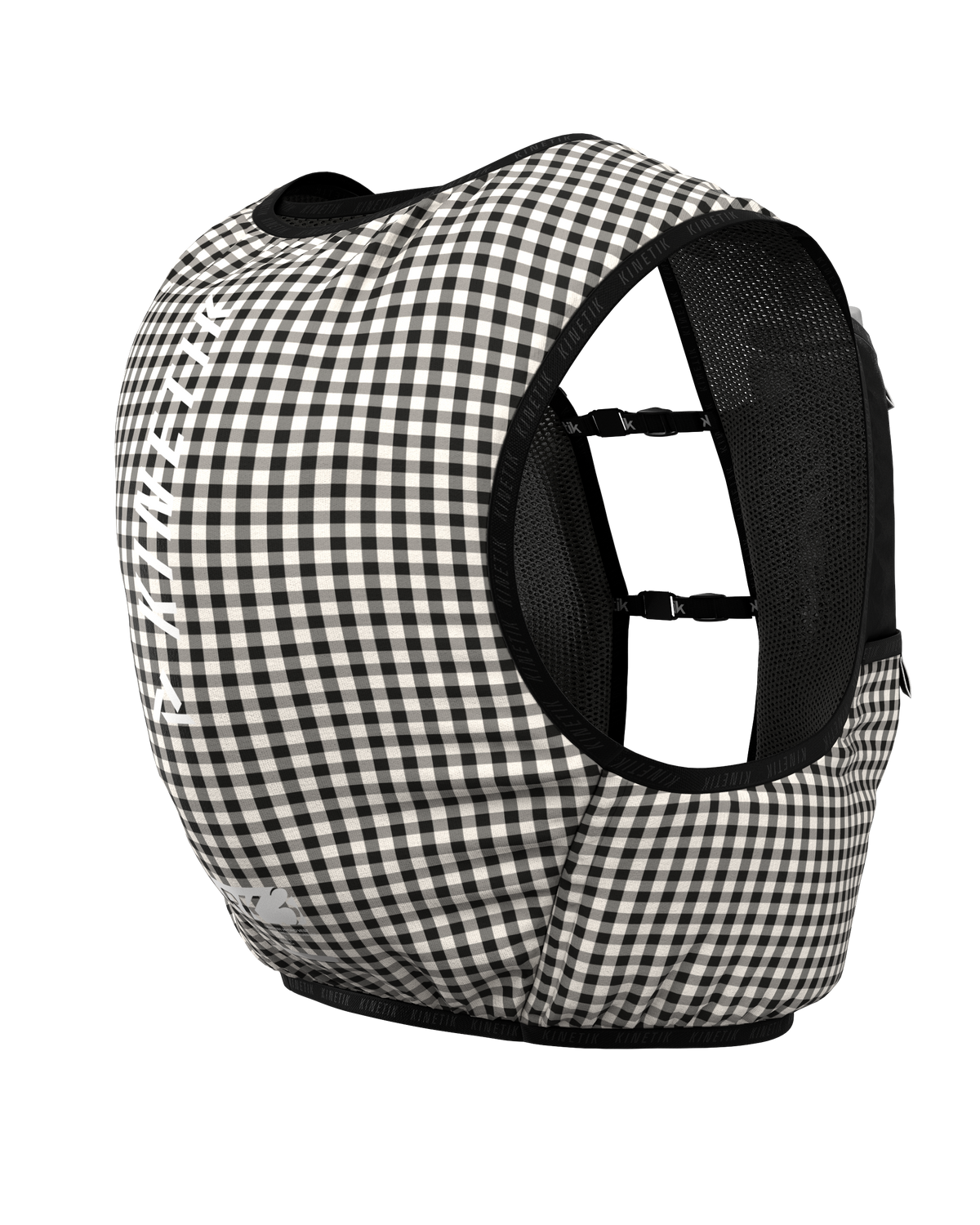 SAC RK3 VICHY VELOURS BLACK - Sacs Hydratation trail-running - 7 - kinetik-adrenalink