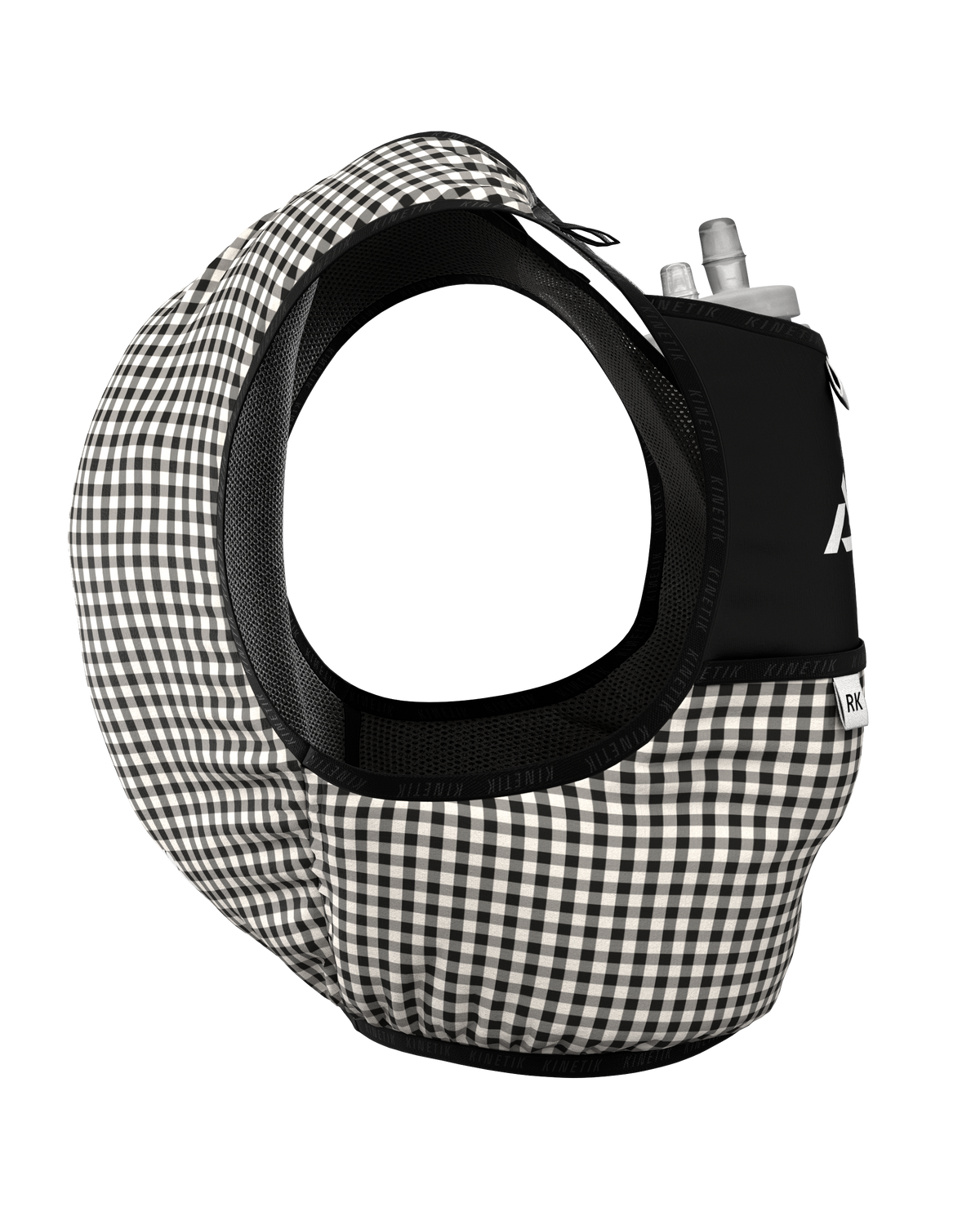SAC RK3 VICHY VELOURS BLACK - Sacs Hydratation trail-running - 8 - kinetik-adrenalink