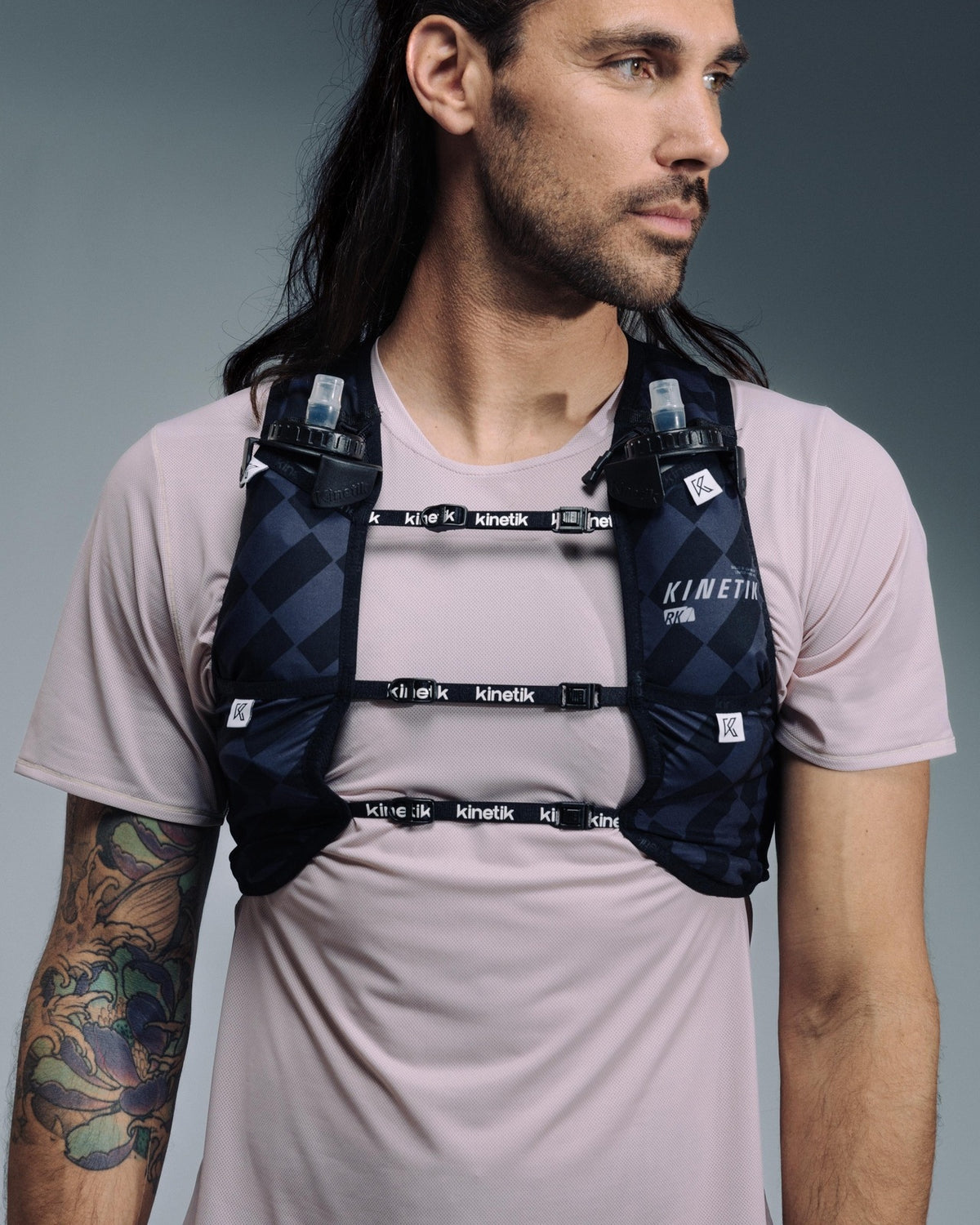 RK7 Damier Bag - Hydration Packs - Men's and Women's Trail-Running Hydration Pack - kinetik-adrenalink
