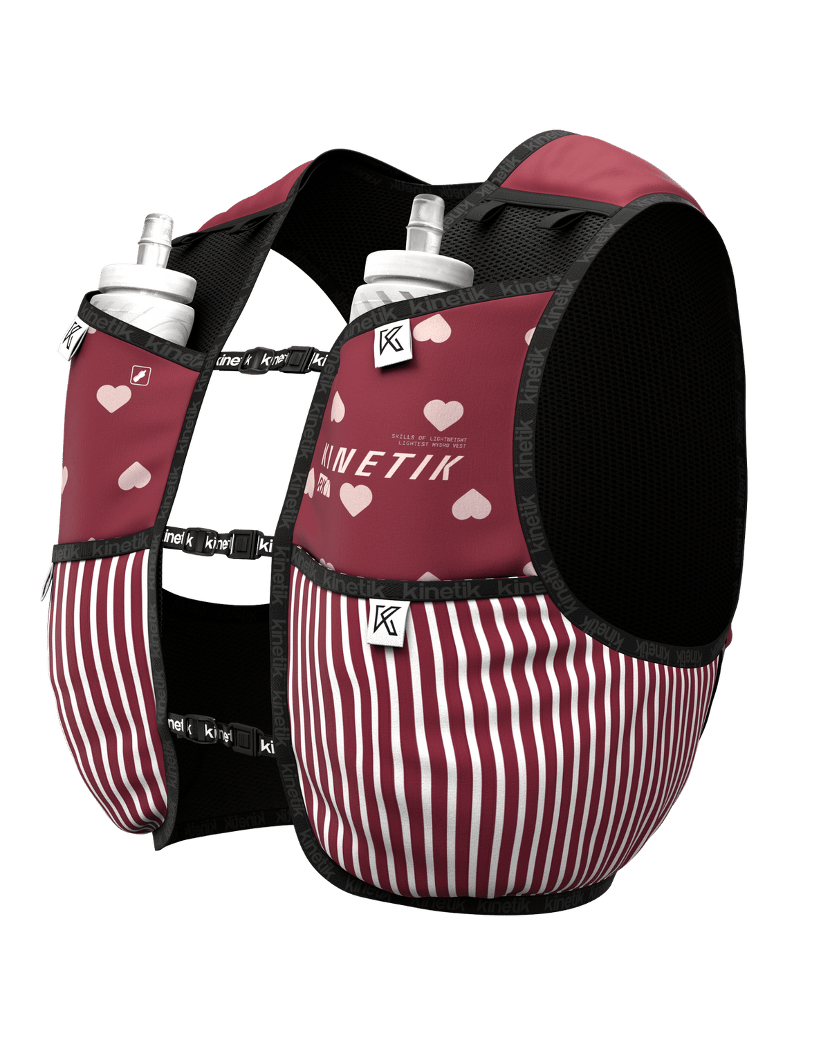 SAC RK7 HEARTRUNNEUSE CHERRY - Sacs Hydratation trail-running - 7 - kinetik-adrenalink