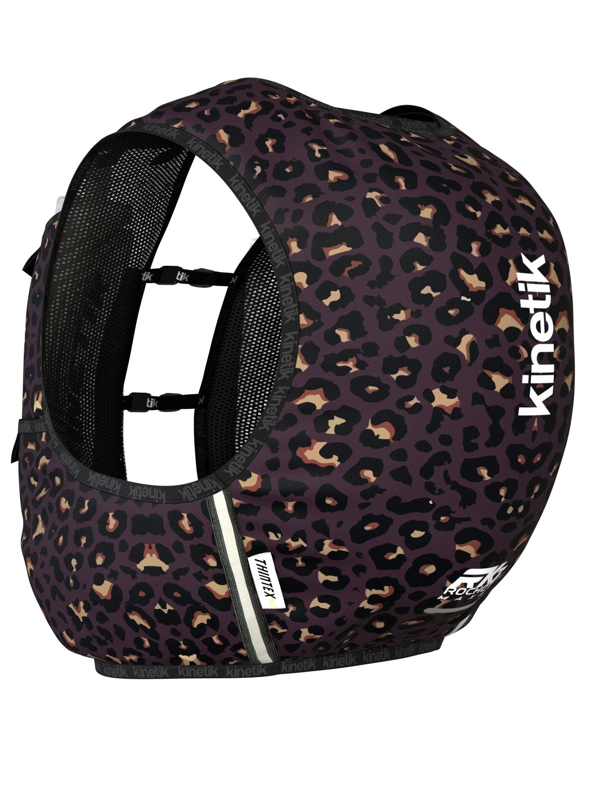 SAC RK7 LEOPARD CHOCO - Sacs Hydratation trail-running - 11 - kinetik-adrenalink
