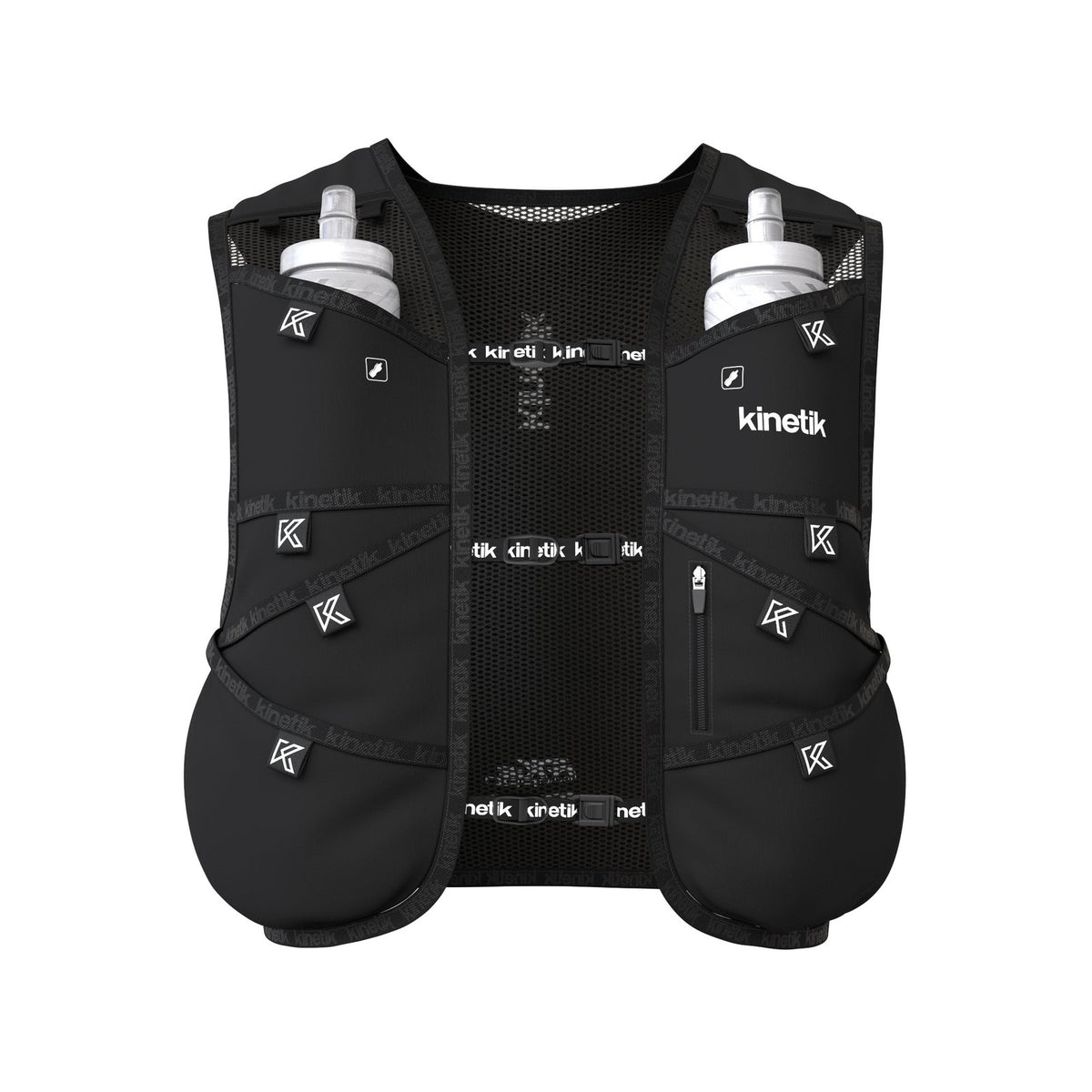 RK12 BLACK BEAUTY Bag - Hydration Packs - Trail-running hydration pack for men and women - kinetik-adrenalink