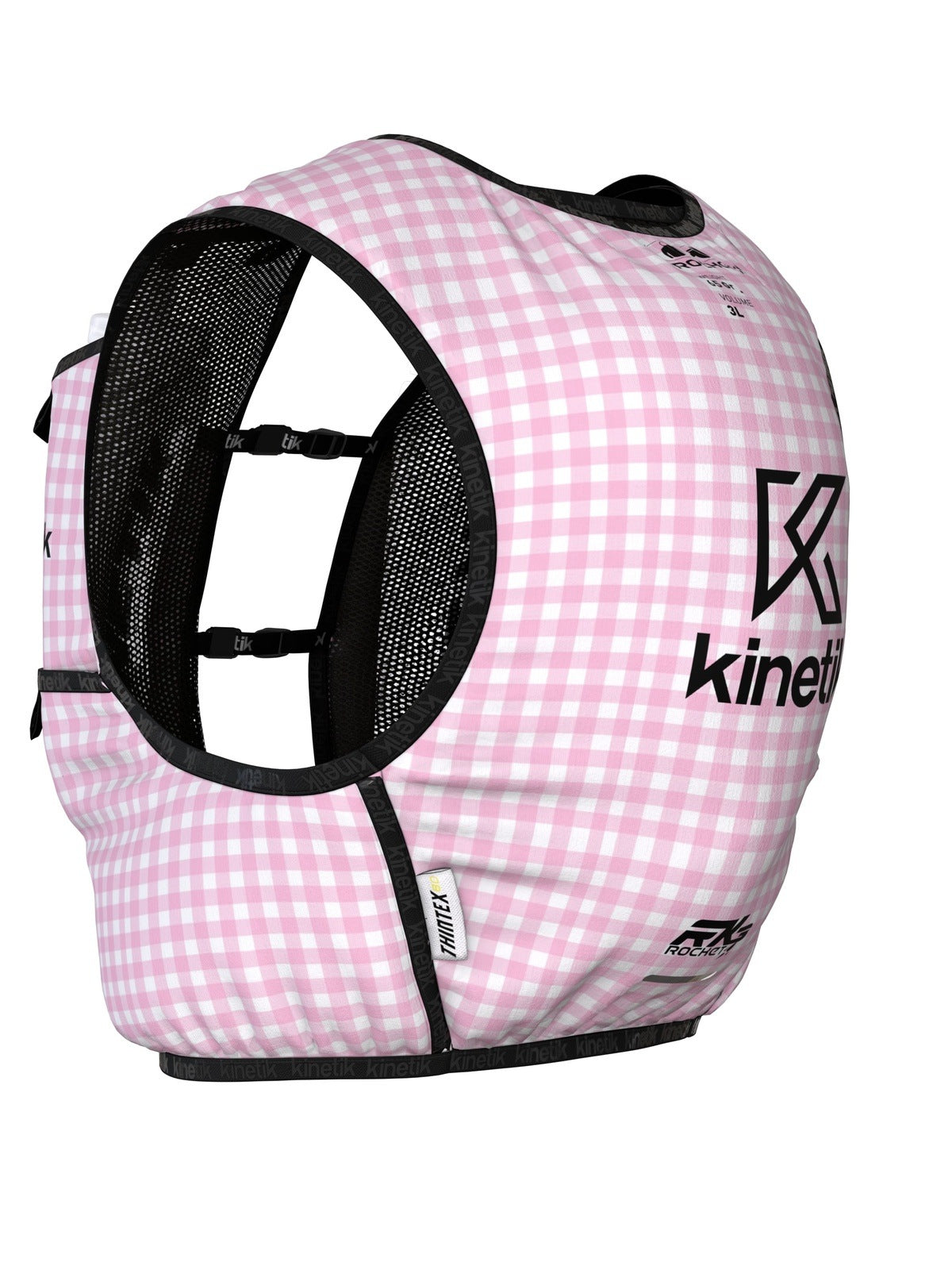 SAC ROCKET RK3 VICHY - Sacs Hydratation trail-running - 5 - kinetik-adrenalink