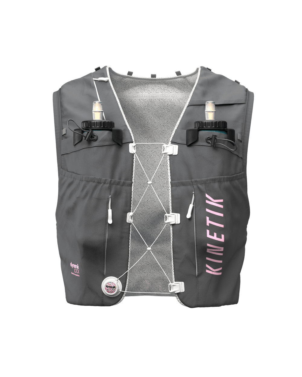 SAC RK15 NEO GREY PINK - Sacs Hydratation trail-running - 1 - kinetik-adrenalink
