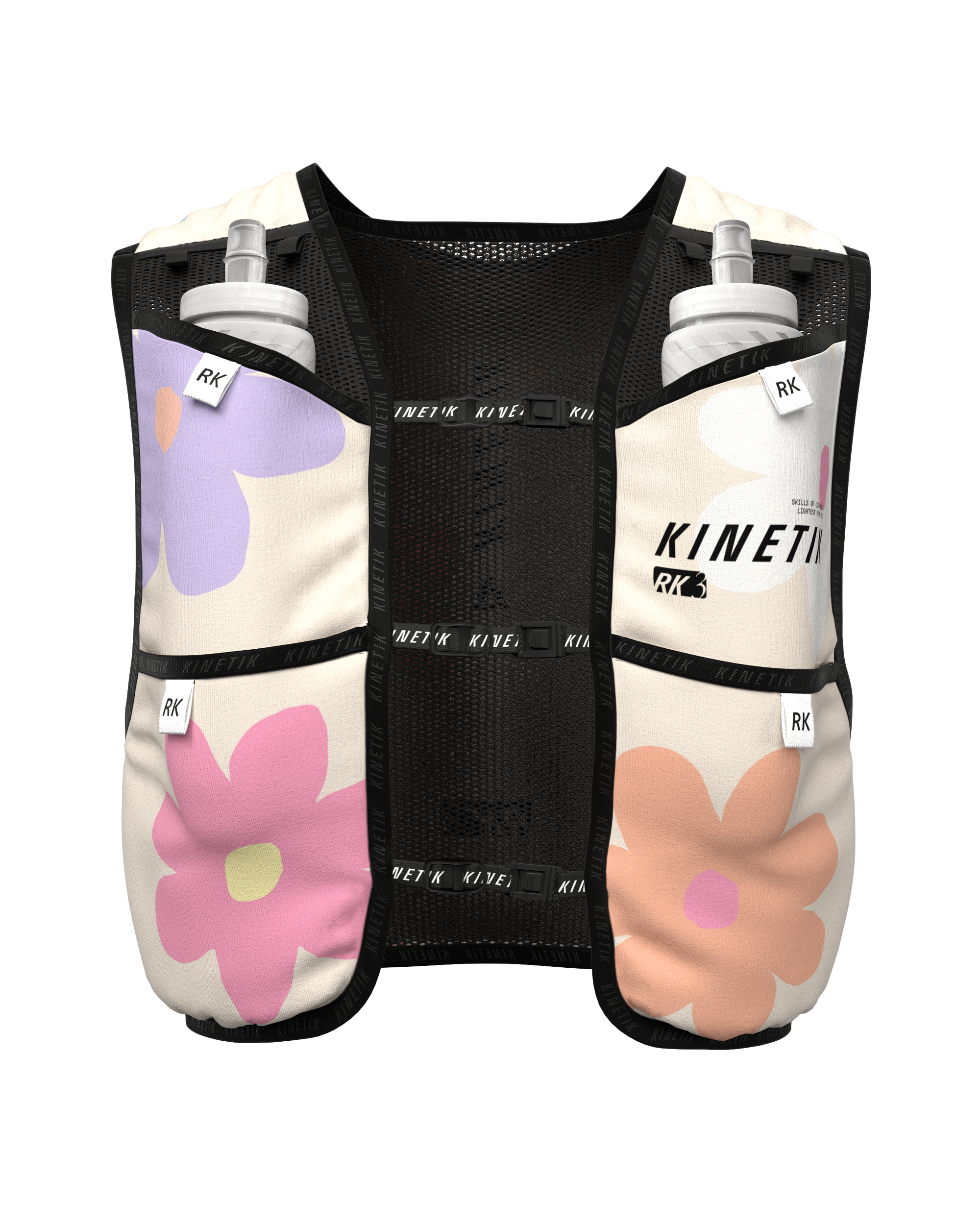 SAC RK3 COTTON FLORE - Sacs Hydratation trail-running - 1 - kinetik-adrenalink