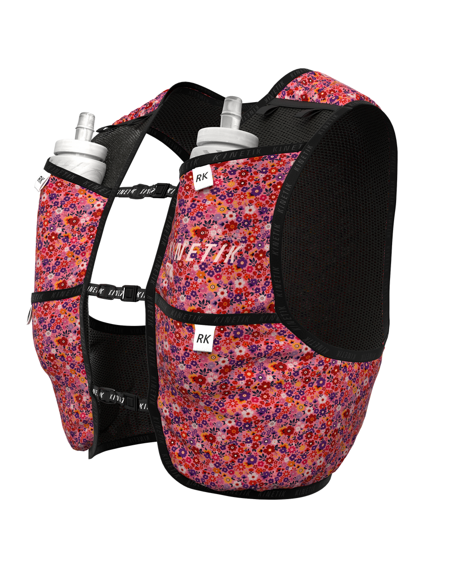 SAC RK3 FLORAL CHERRY - Sacs Hydratation trail-running - 3 - kinetik-adrenalink
