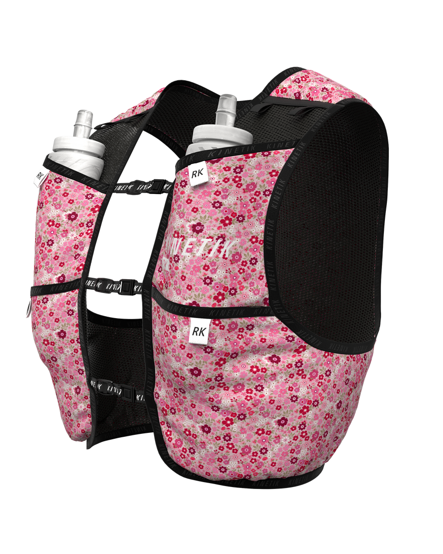 SAC RK3 FLORAL MELLOW ROSE - Sacs Hydratation trail-running - 3 - kinetik-adrenalink
