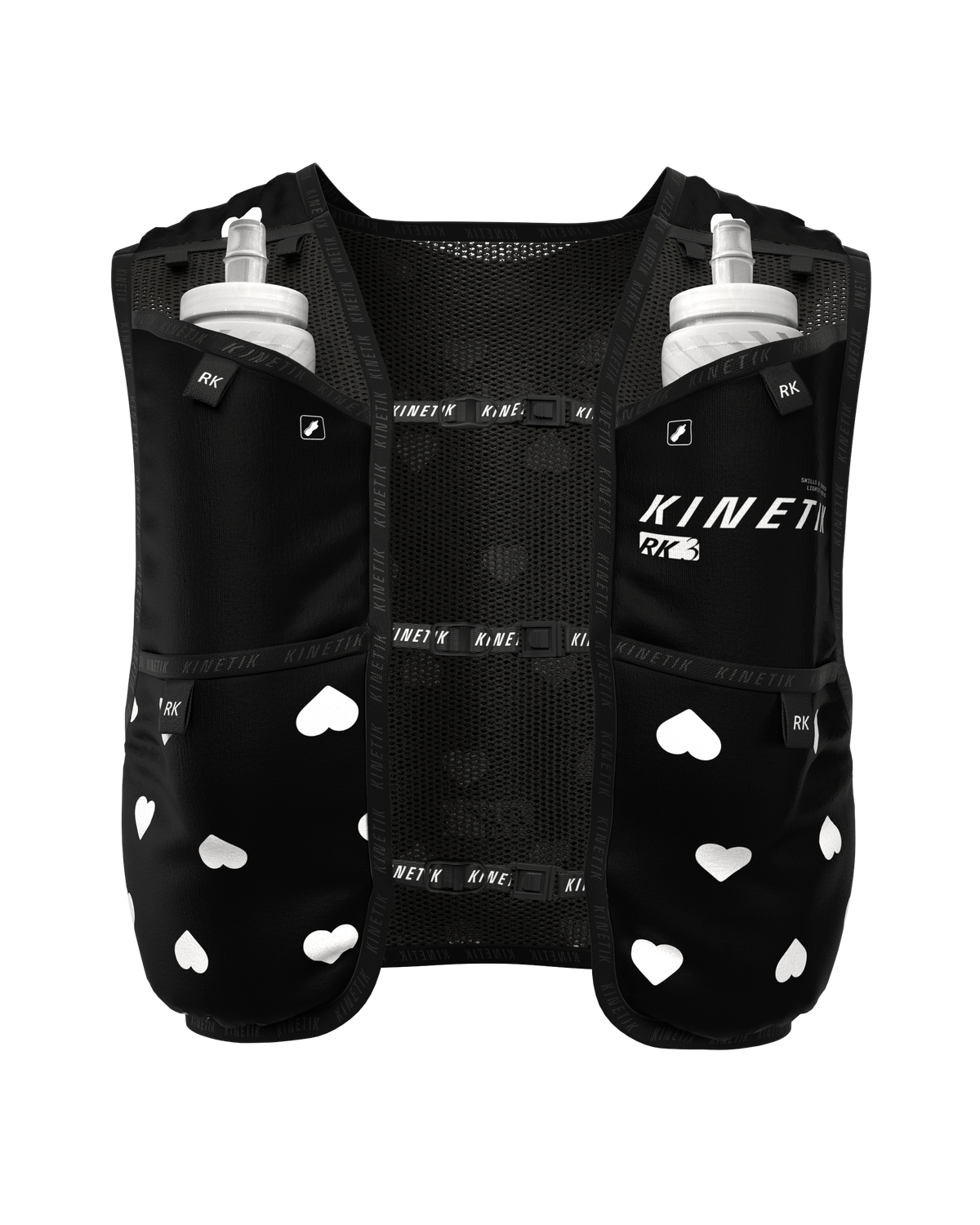 RK3 HEARTRUNNEUSE BLACK - Sacs Hydratation trail-running - 1 - kinetik-adrenalink