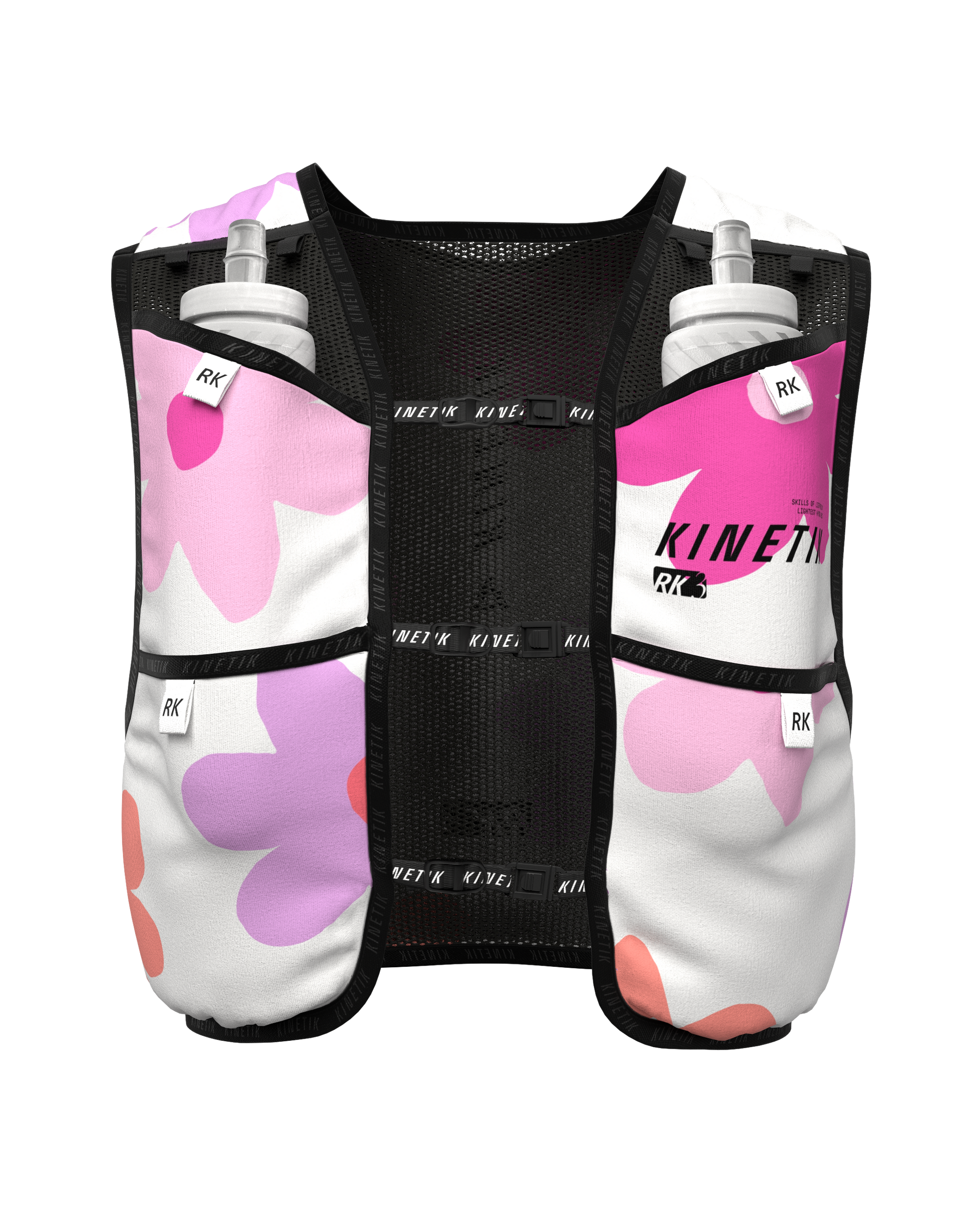 MOCHILA « RK3 » PURE FLORE - Mochilas de hidratación para trail running - 1 - kinetik-adrenalink