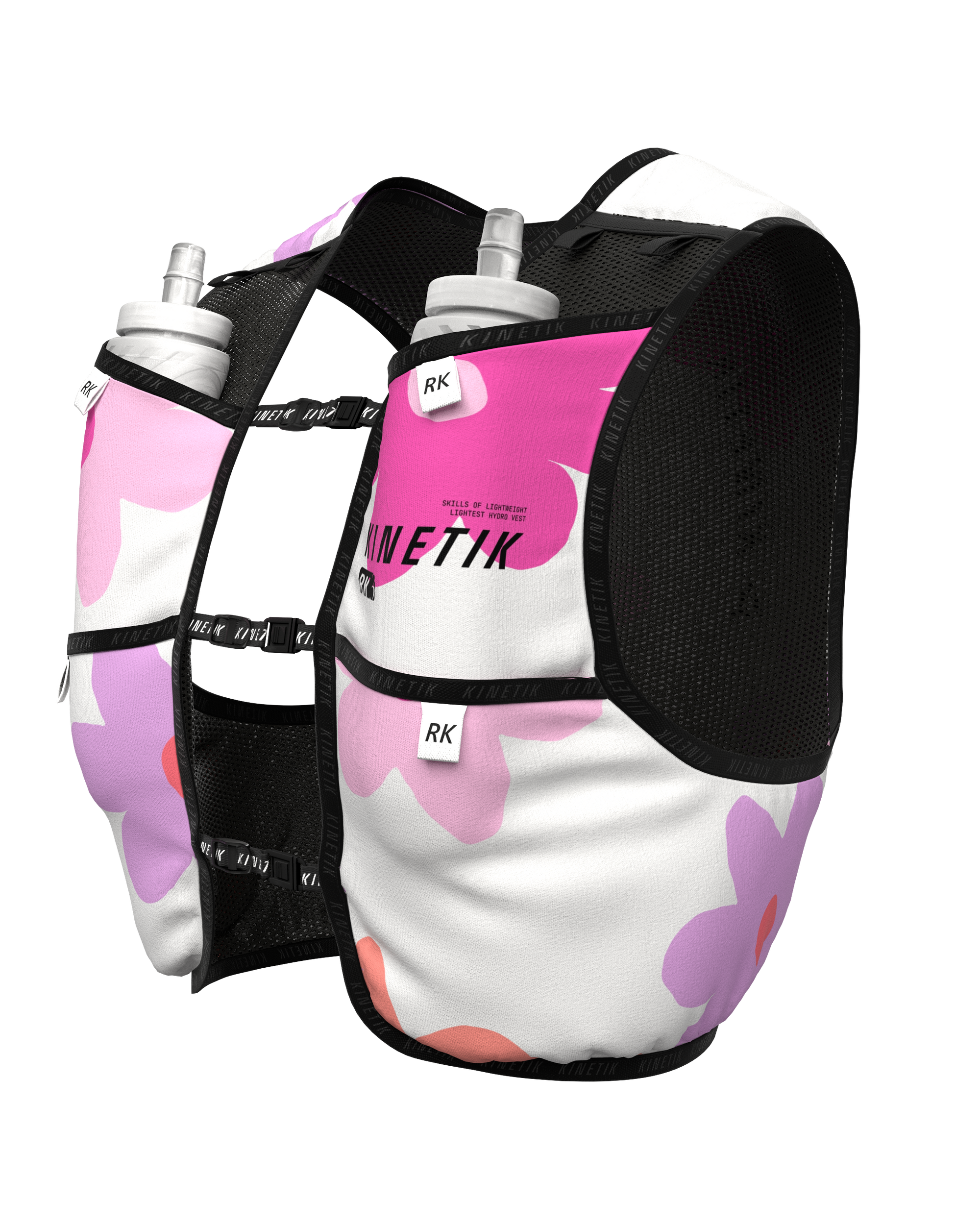 MOCHILA « RK3 » DE PURE FLORE - Mochilas de hidratación para trail running - 2 - kinetik-adrenalink