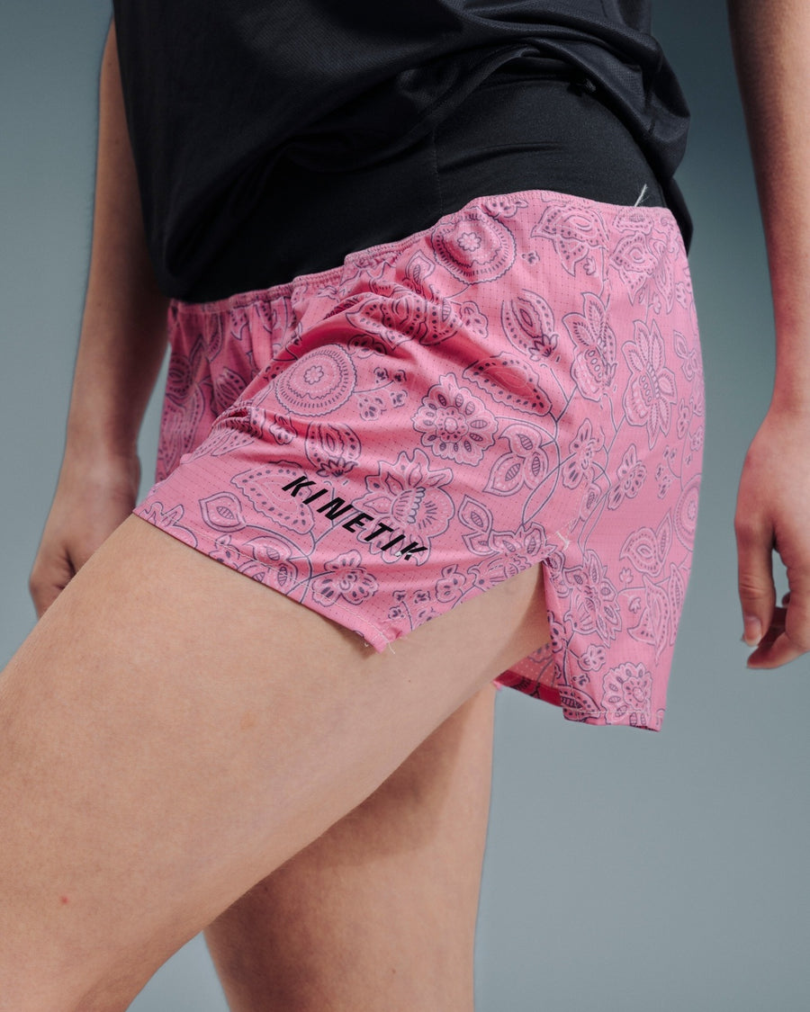 AEROK 5 BANDANA ROSY - Shorts trail-running - 2 - kinetik-adrenalink