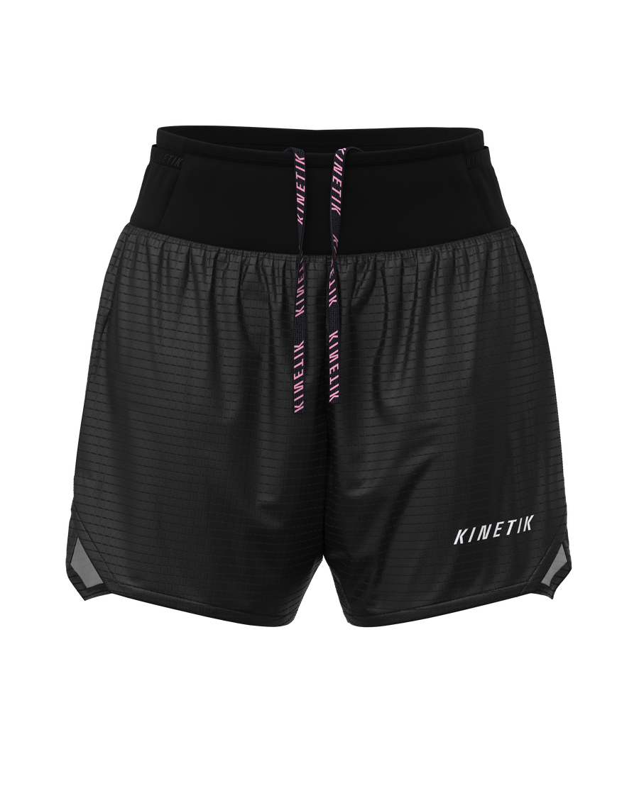 AEROK 5 BLACK BEAUTY - Shorts trail-running - 3 - kinetik-adrenalink
