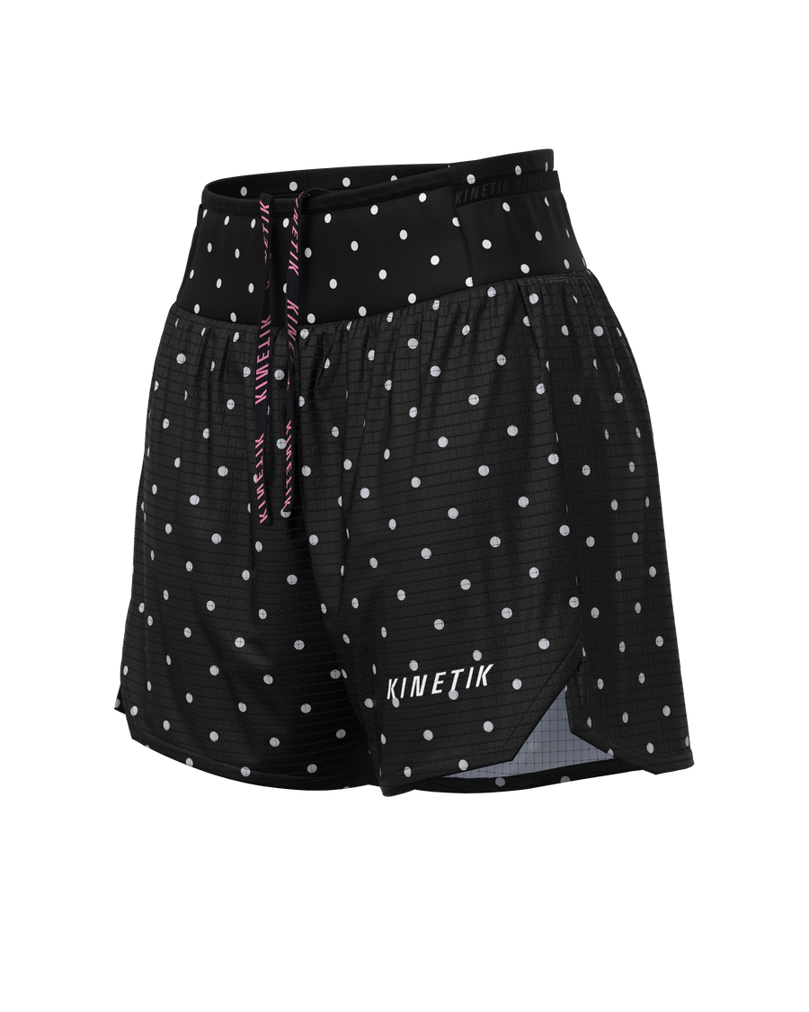 AEROK 5 DOTY BLACK PEARL - Shorts trail-running - 1 - kinetik-adrenalink