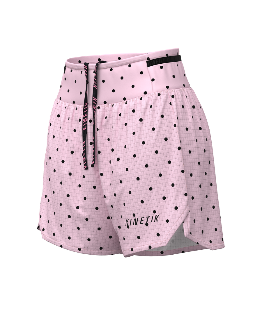 AEROK 5 DOTY BLUSH - Shorts trail-running - 1 - kinetik-adrenalink