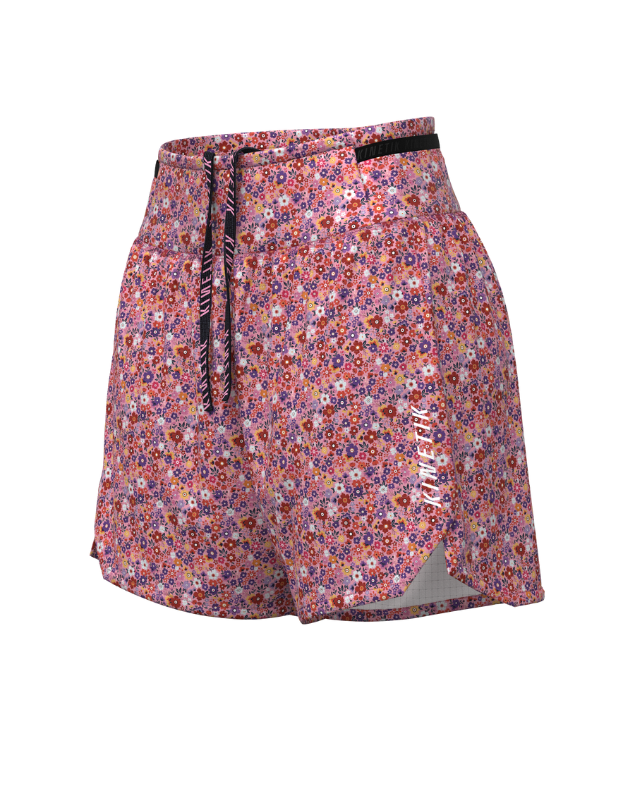AEROK 5 FLORAL CHERRY - Shorts trail-running - 1 - kinetik-adrenalink