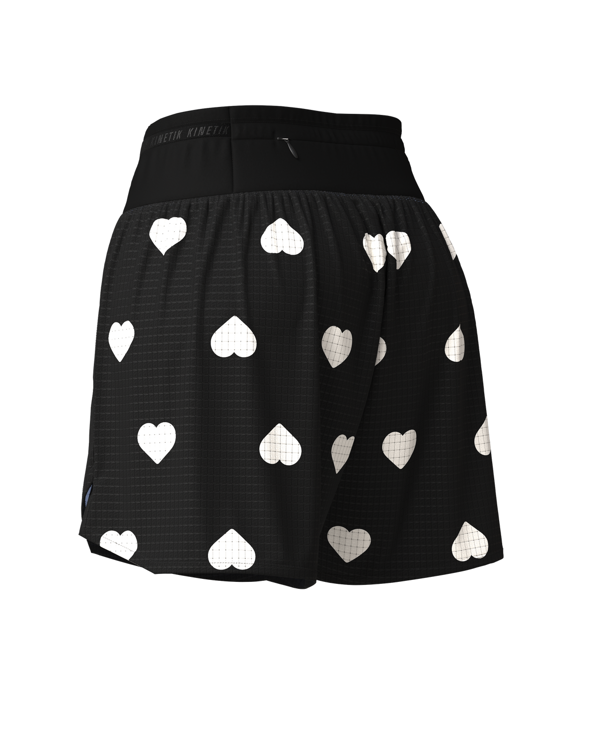 AEROK 5 HEARTRUNNEUSE BLACK - Shorts trail-running - 5 - kinetik-adrenalink