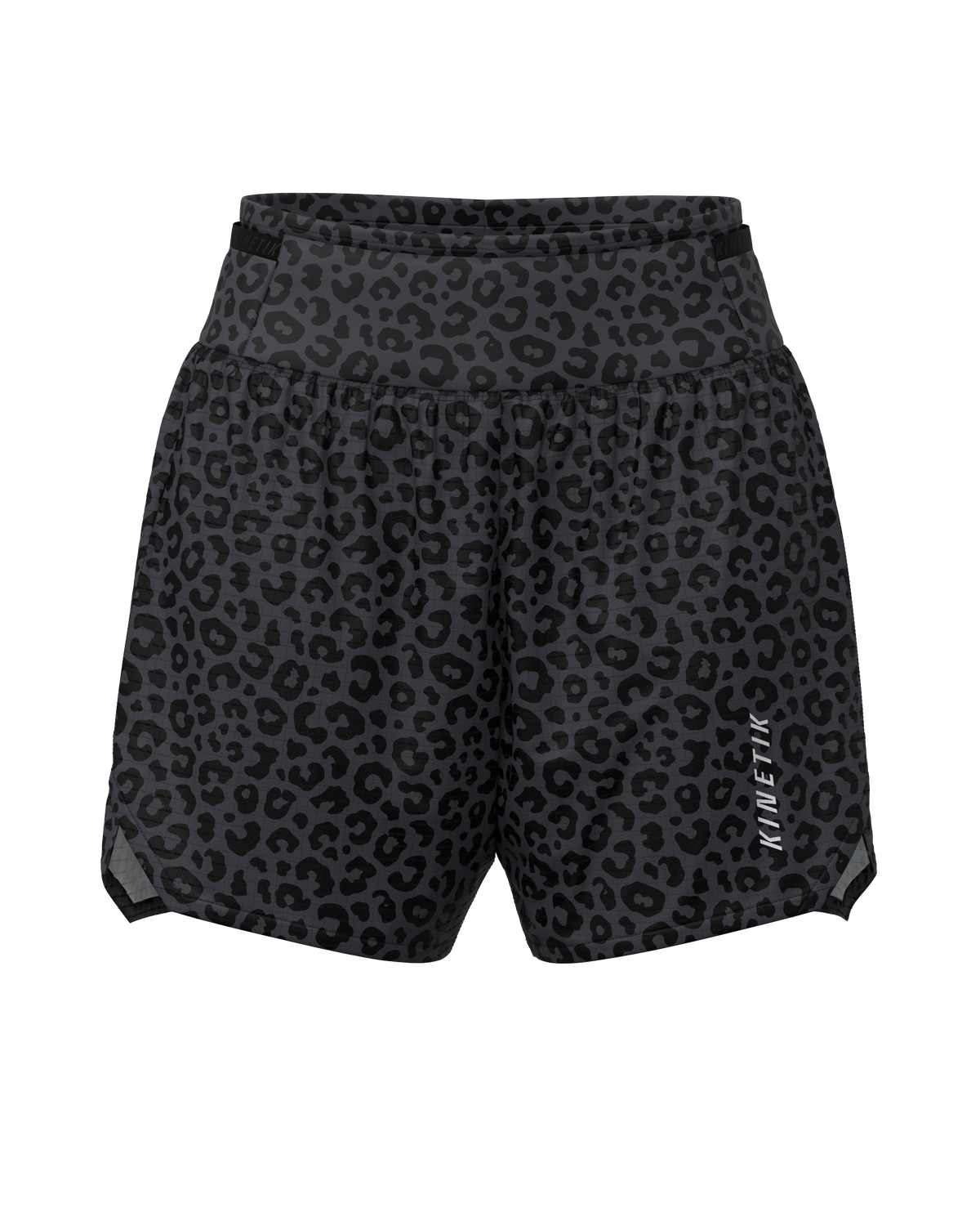 AEROK 5 LEOPARD BLACK COFFEE - Shorts trail-running - 3 - kinetik-adrenalink