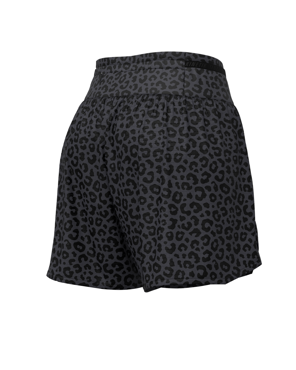 AEROK 5 LEOPARD BLACK COFFEE - Shorts trail-running - 6 - kinetik-adrenalink
