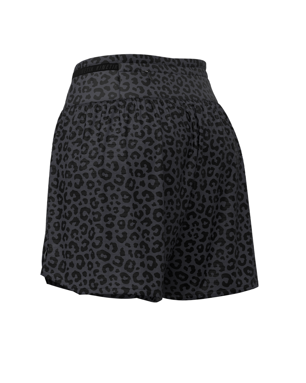 AEROK 5 LEOPARD BLACK COFFEE - Shorts trail-running - 8 - kinetik-adrenalink