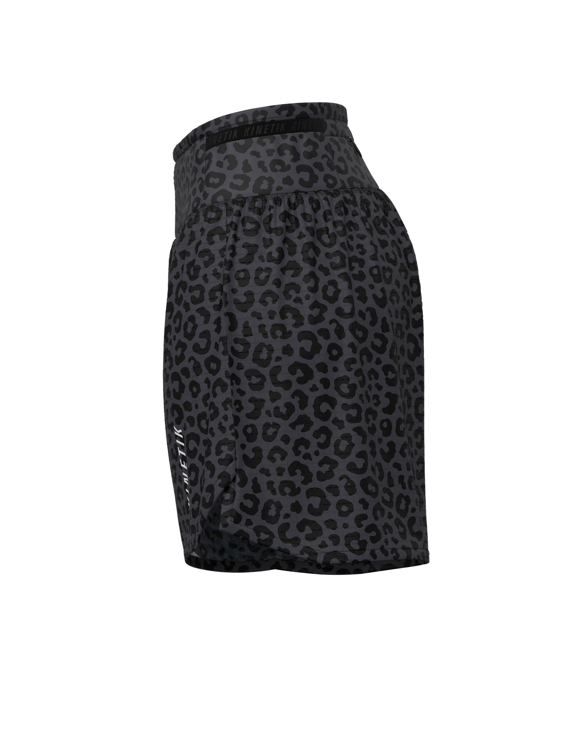 AEROK 5 LEOPARD BLACK COFFEE - Shorts trail-running - 9 - kinetik-adrenalink