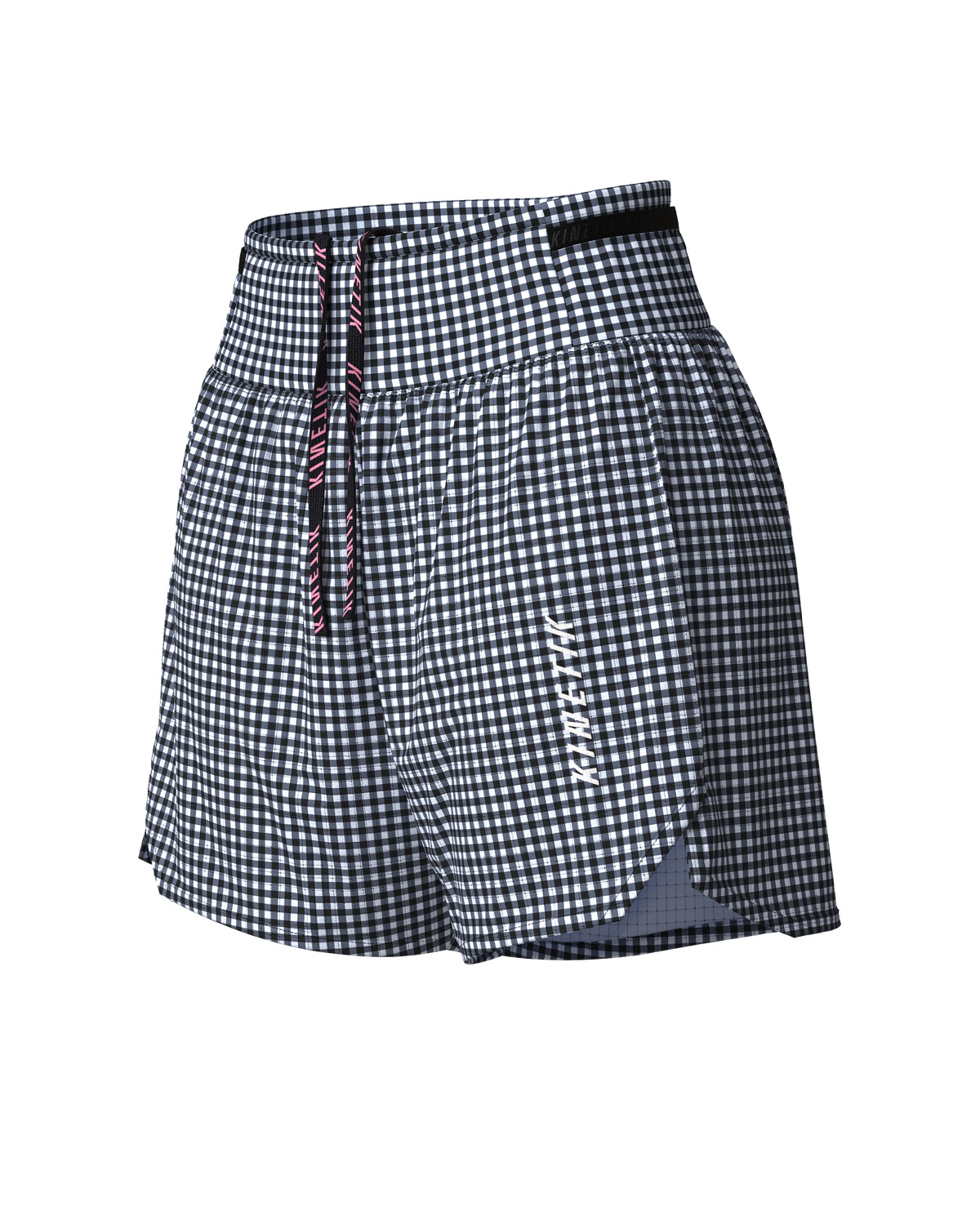 AEROK 5 VICHY VELOUR BLACK - Shorts trail-running - 1 - kinetik-adrenalink