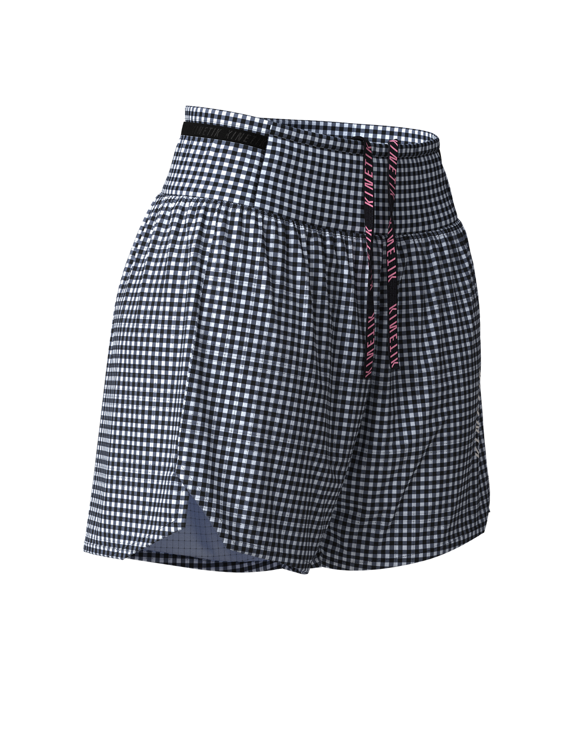 AEROK 5 VICHY VELOUR BLACK - Shorts trail-running - 8 - kinetik-adrenalink