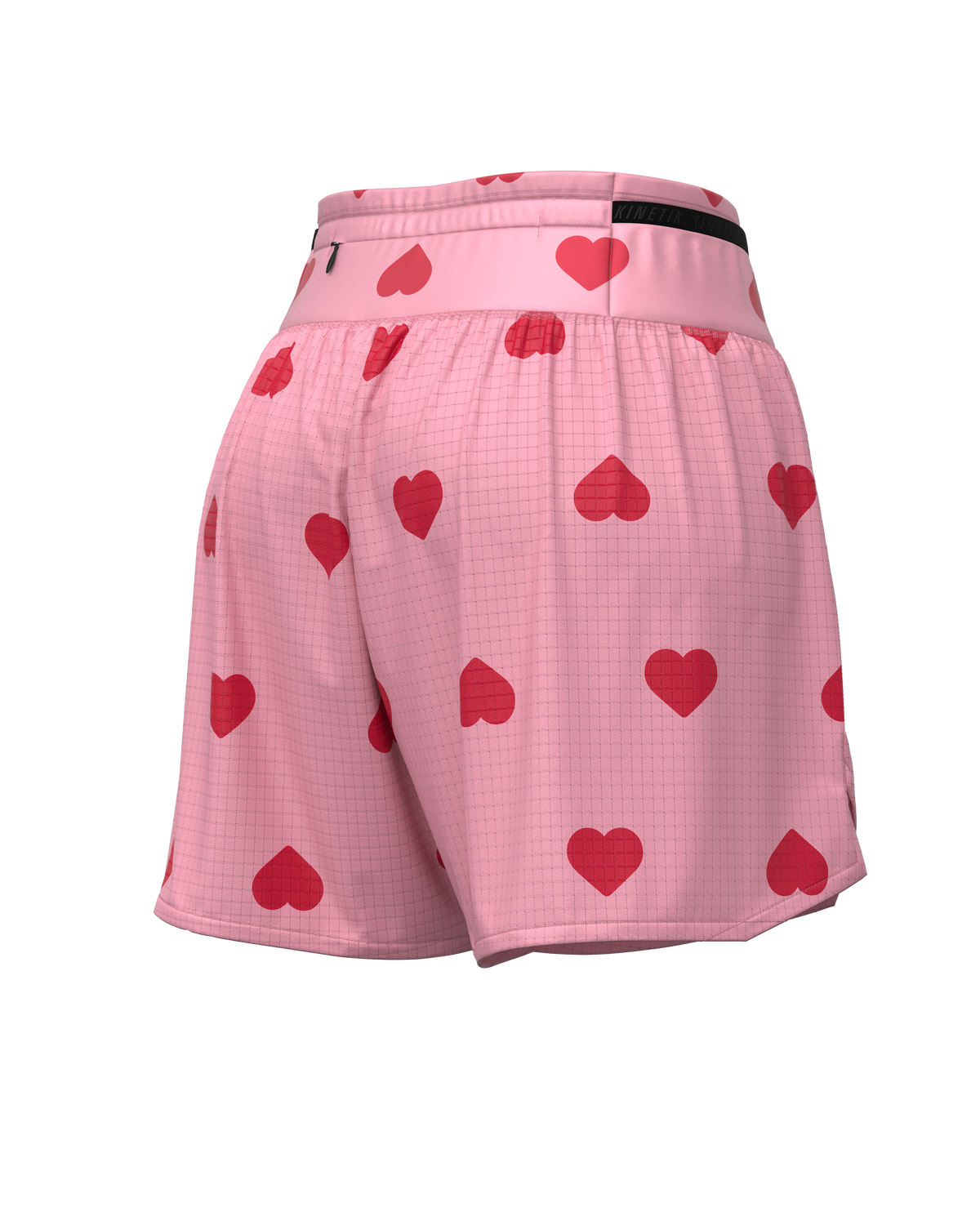 Shorts trail-running AEROK 5 WOMEN HEARTRUNNEUSE ROSY - 5 - kinetik