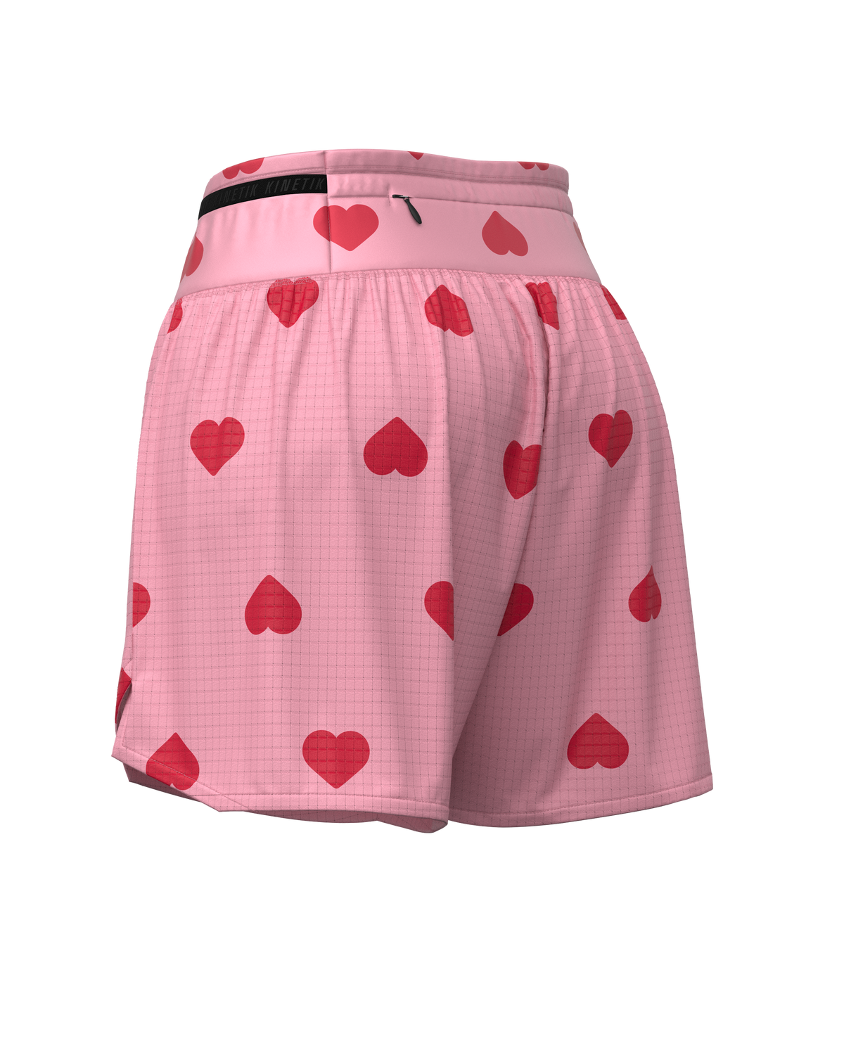 Shorts trail-running AEROK 5 WOMEN HEARTRUNNEUSE ROSY - 7 - kinetik