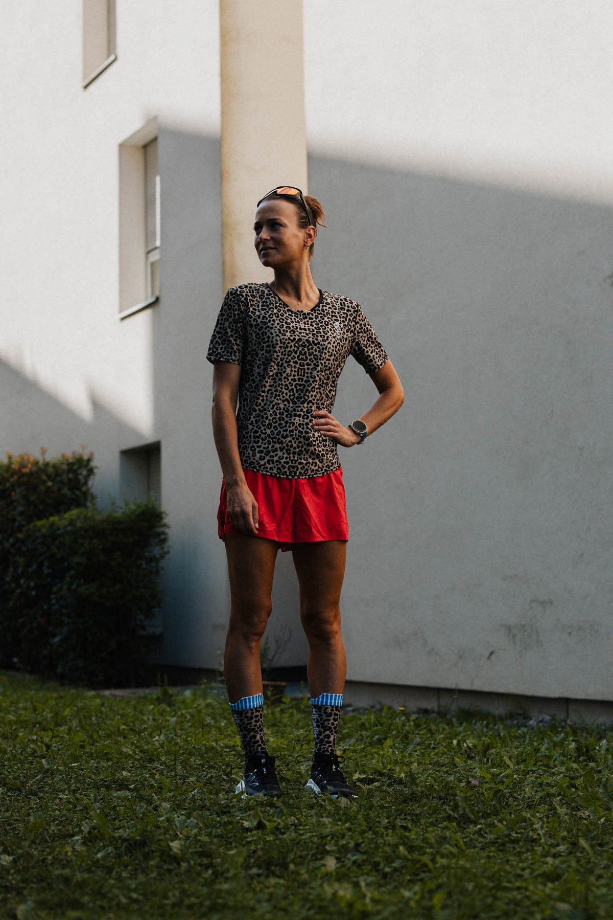 AEROK 5 WOMEN RACING RED - Shorts trail-running - 2 - kinetik-adrenalink