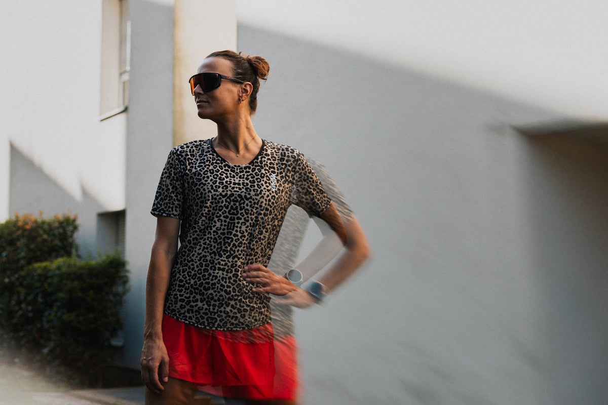 AEROK 5 WOMEN RACING RED - Shorts trail-running - 9 - kinetik-adrenalink