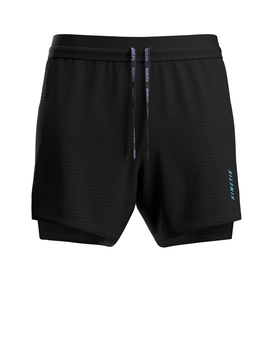 AEROK 6 BLACK BEAUTY - Shorts trail-running - 3 - kinetik-adrenalink