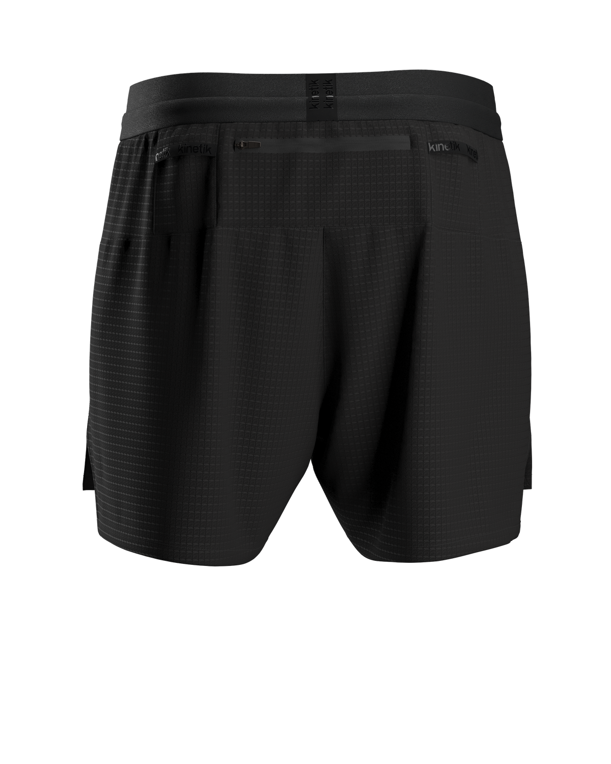 AEROK 6 BLACK BEAUTY - Shorts trail-running - 6 - kinetik-adrenalink