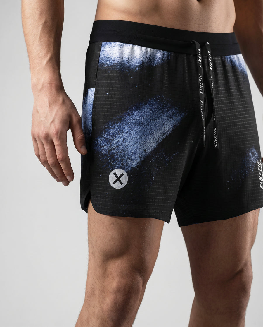 AEROK 6 MEN BLUR MOTION - Shorts trail-running - 2 - kinetik-adrenalink