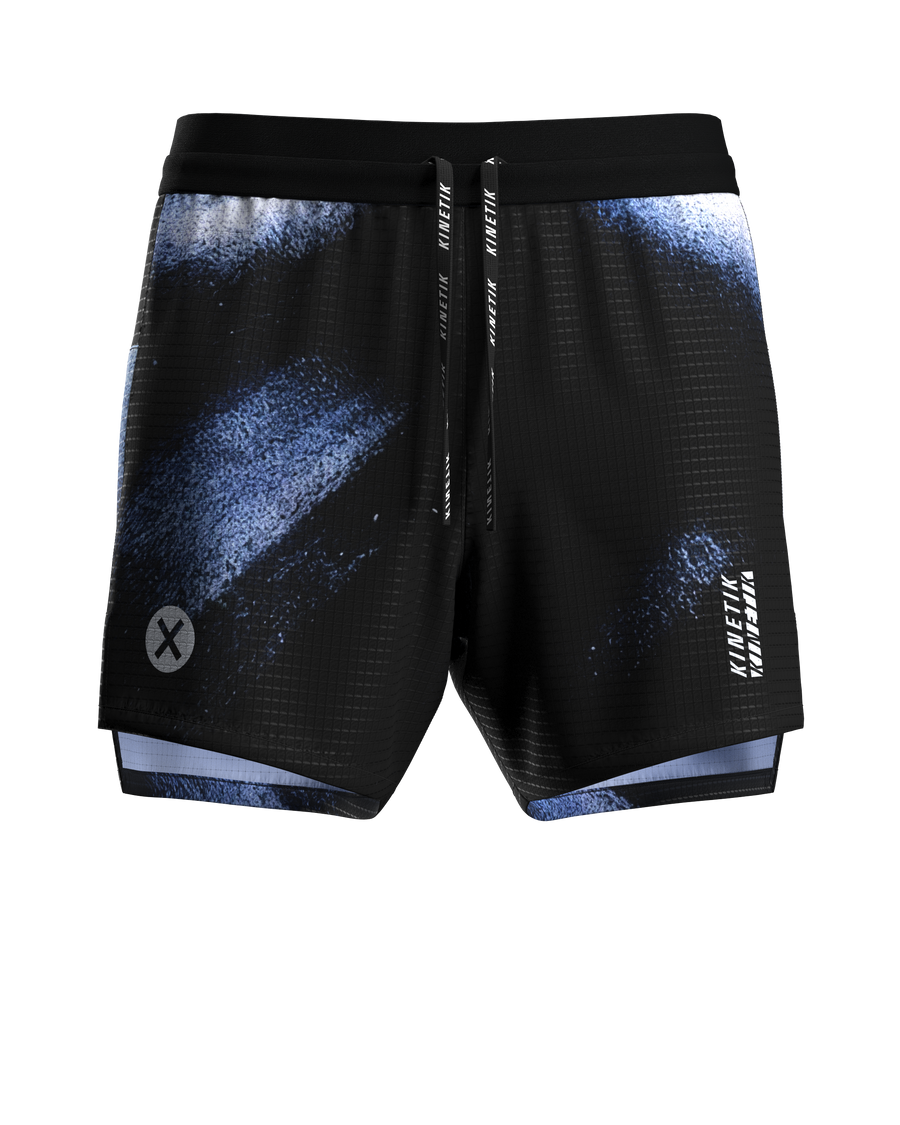 AEROK 6 MEN BLUR MOTION - Shorts trail-running - 3 - kinetik-adrenalink